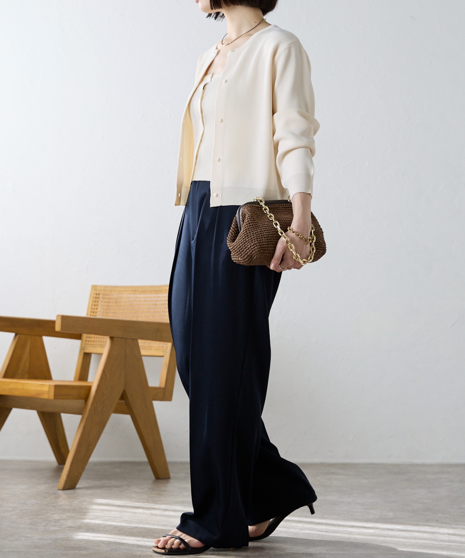 model：158cm 着用サイズ：FREE