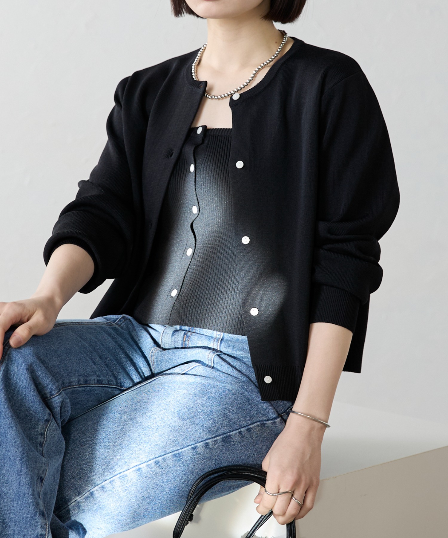 model：158cm 着用サイズ：FREE