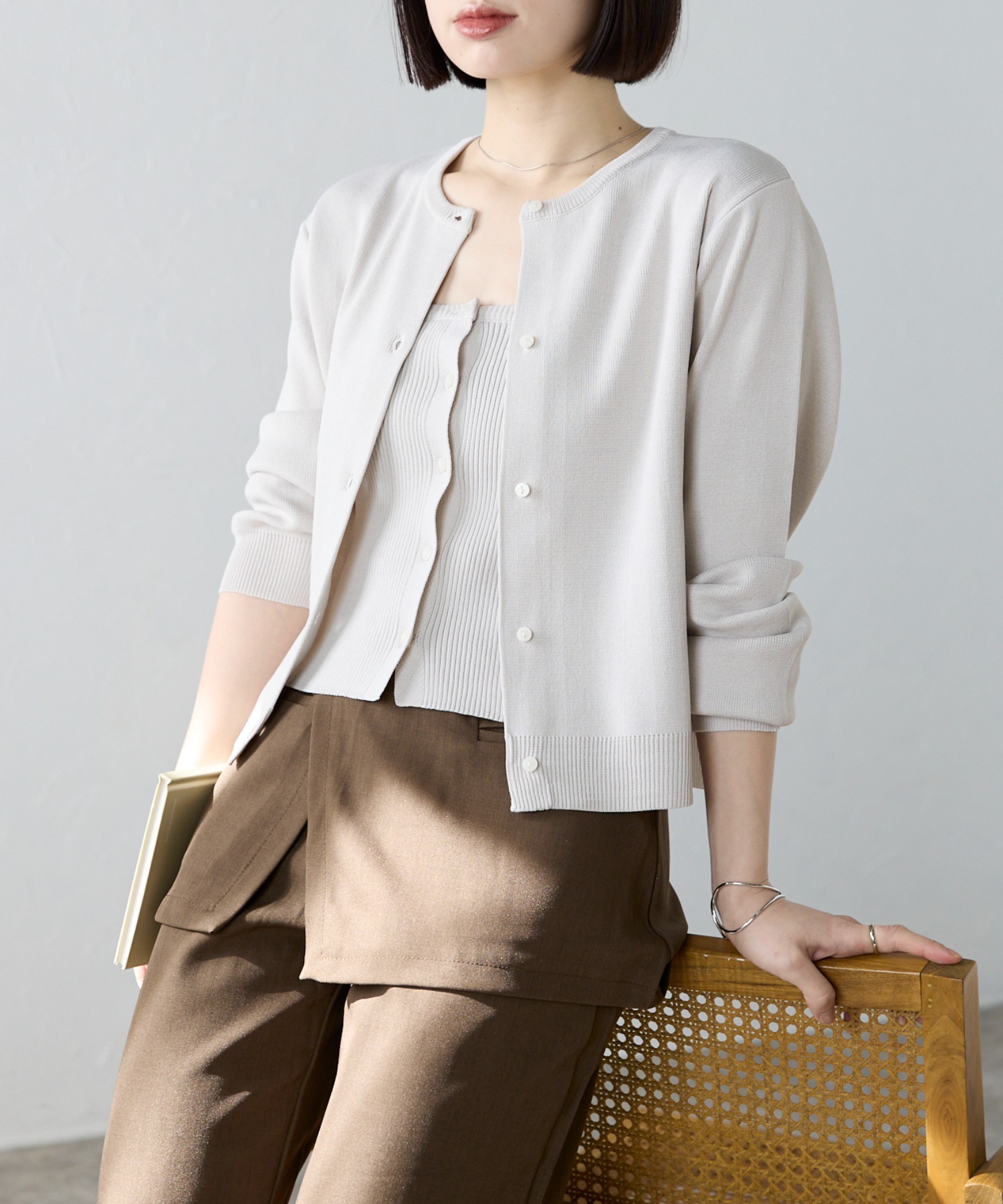 model：158cm 着用サイズ：FREE