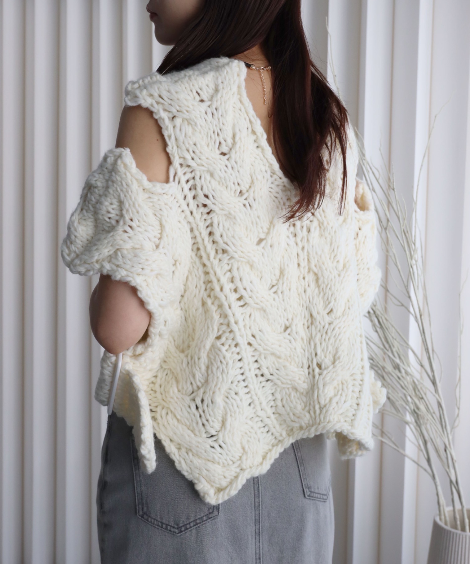 model：164cm. 着用サイズ：FREE
