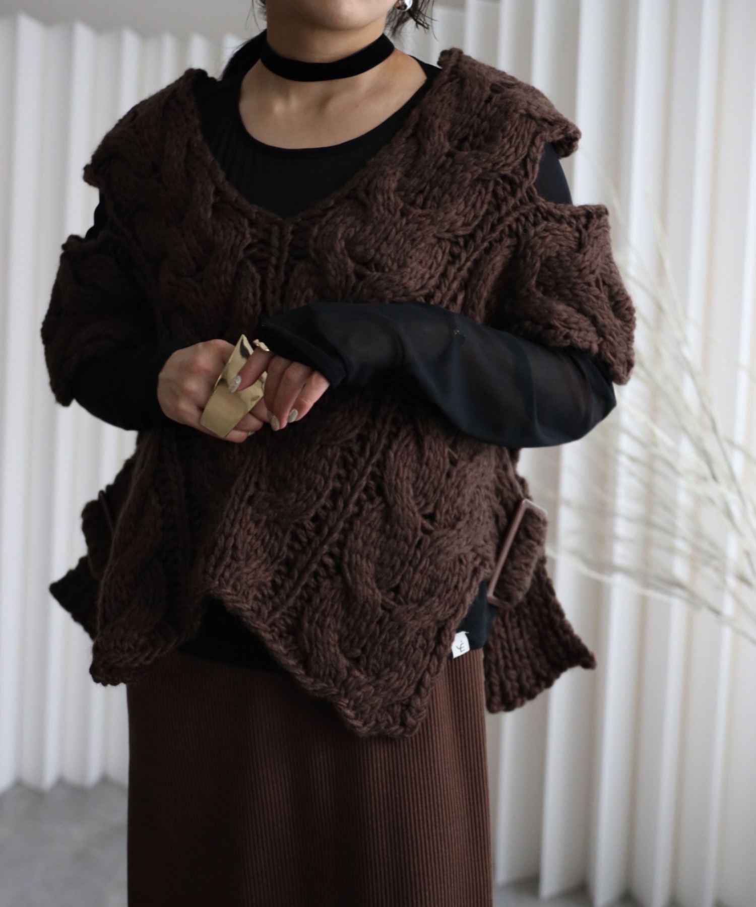 model：155cm. 着用サイズ：FREE