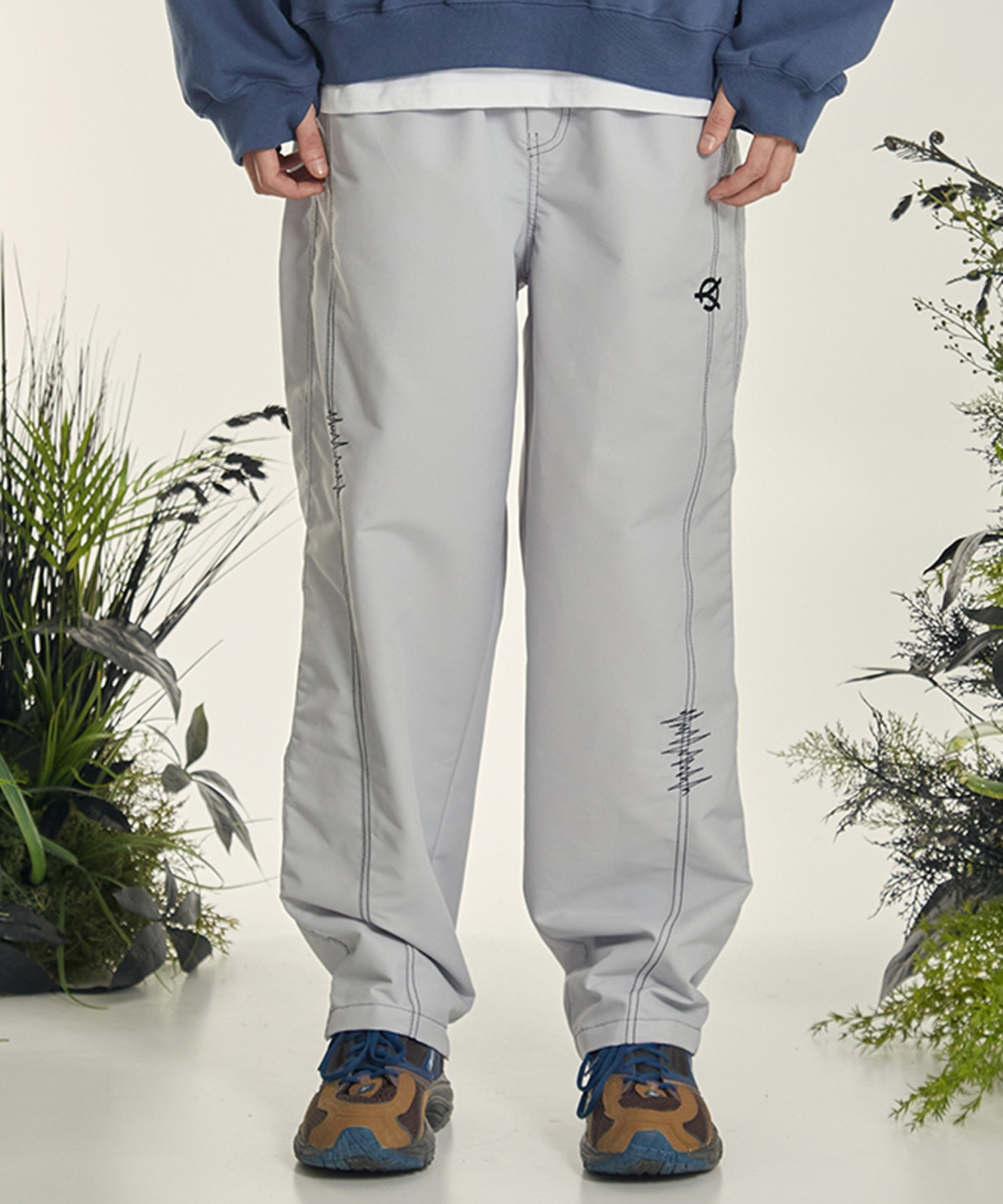 OY/オーワイ』LINE STITCH PANTS/ラインステッチパンツ OY│A'GEM/9×.KOM【公式】｜韓国・ストリートブランド通販サイト  エージェムナイン ドットケーオーエム