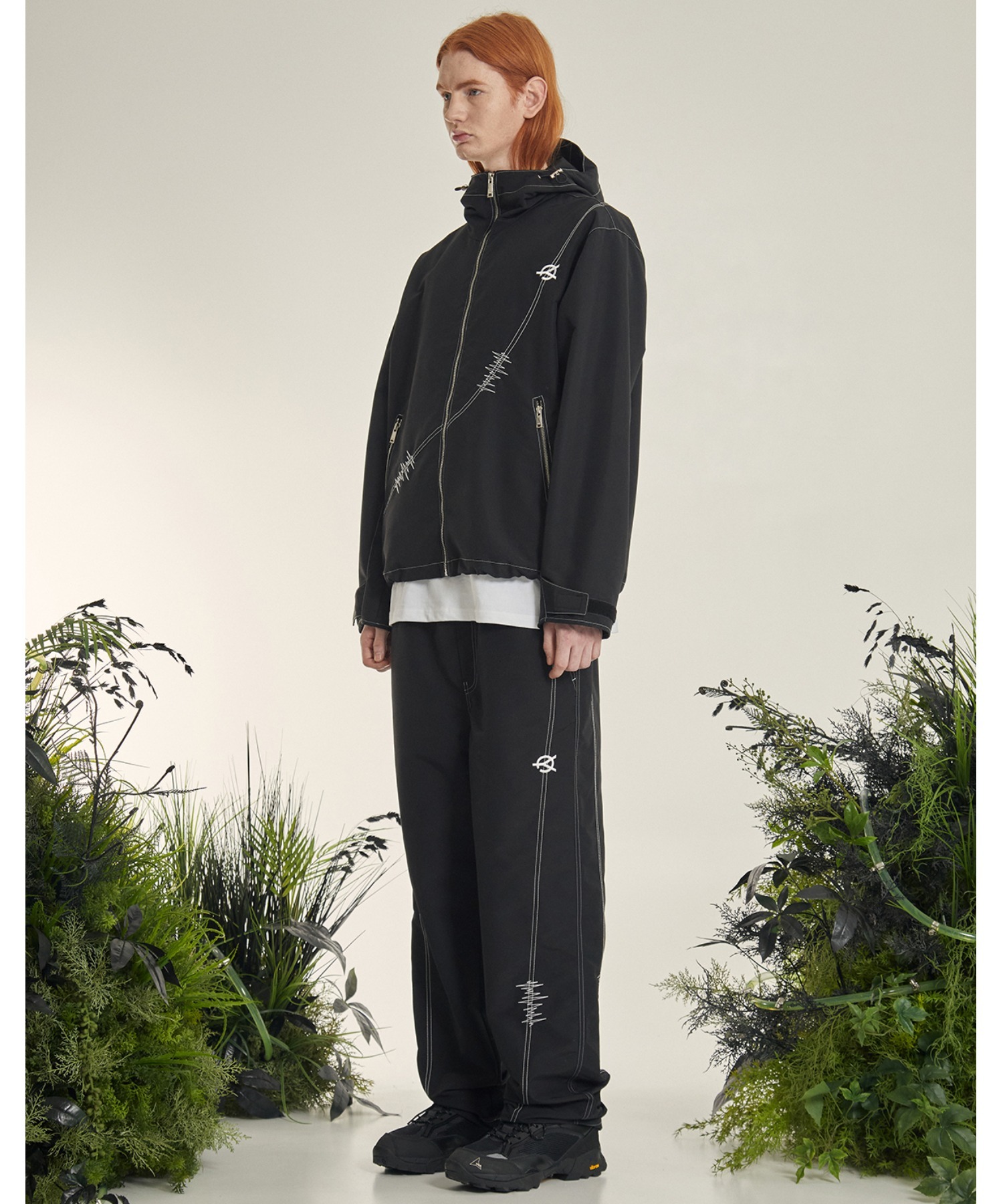 NEW ARRIVAL～ 【JAPAN DENIM×LOKITHO】CODE EMBROIDERY WIDE