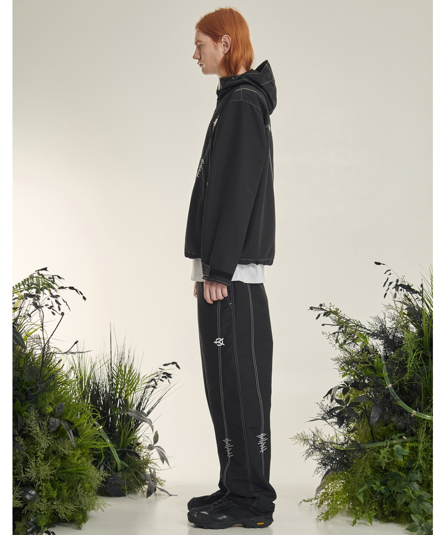 ★OY★ GLOSS STITCH TEE - WHITE★正規品/韓国直送料込/人気 OY tシャツ 「OY/オーワイ」 THORN HEART STITCH T/スローン