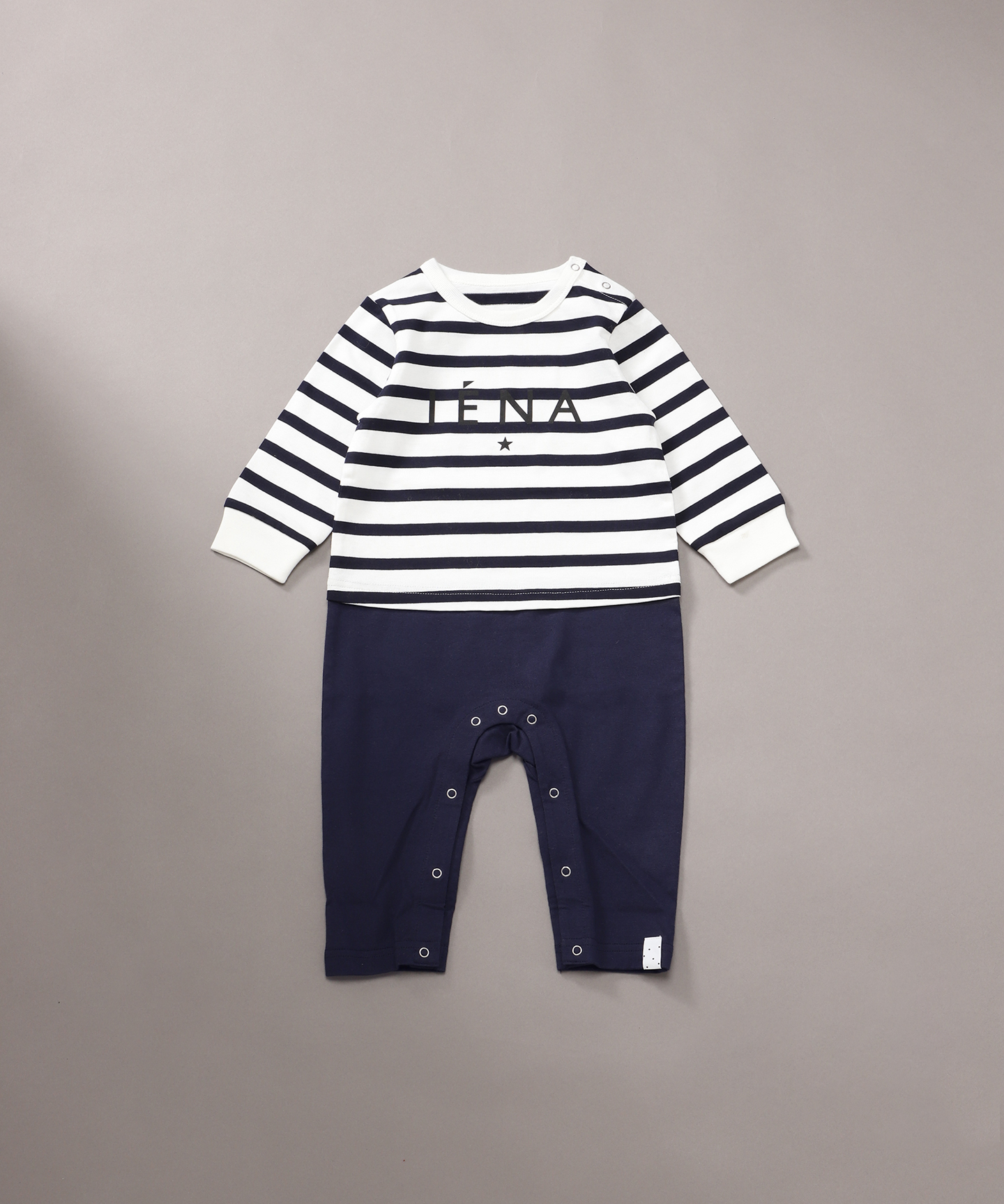 BASIC】エトワールロゴ長袖コンビネゾン baby(70cm-80cm) 【公式通販】