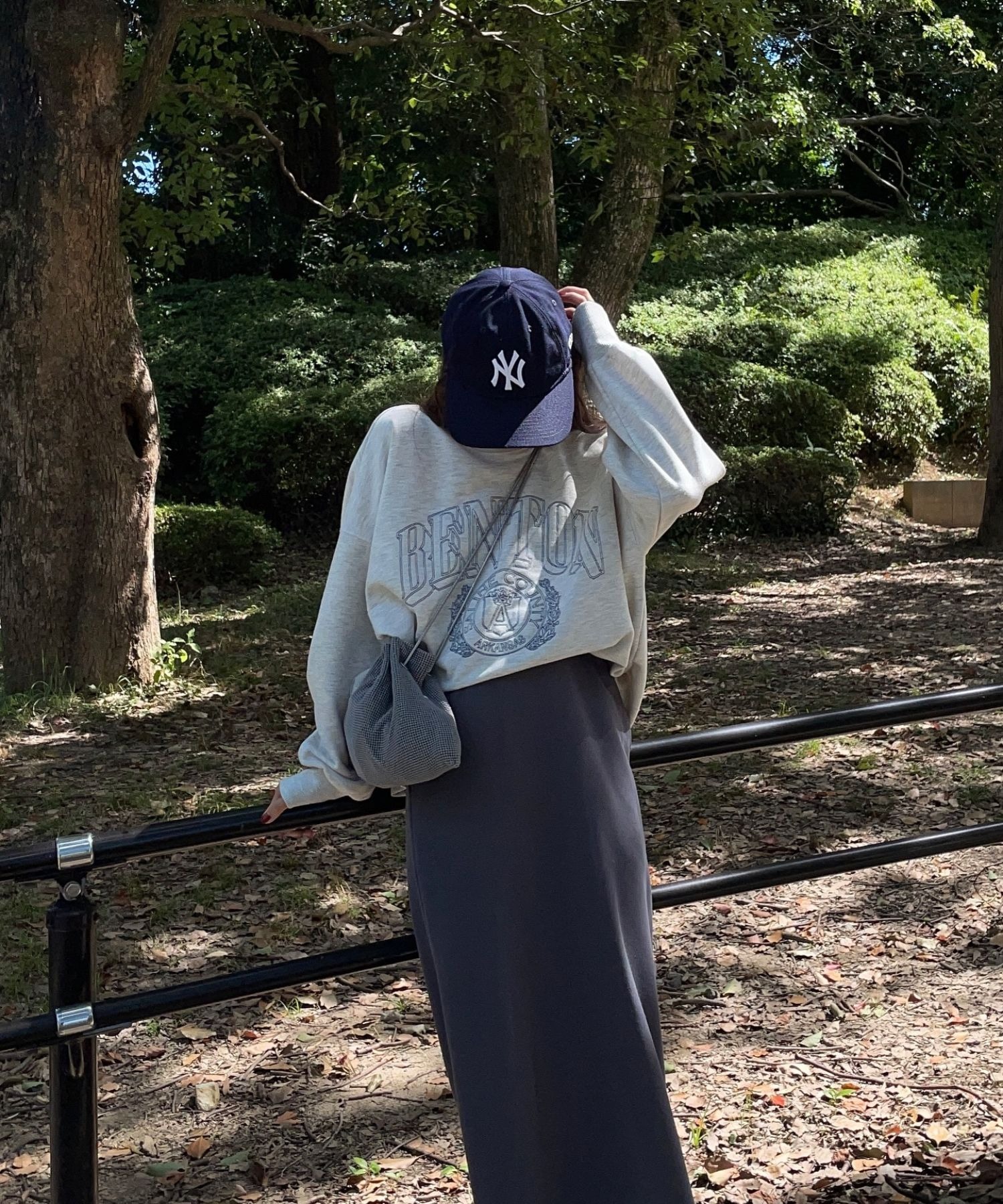 model：H155 着用サイズ：FREE