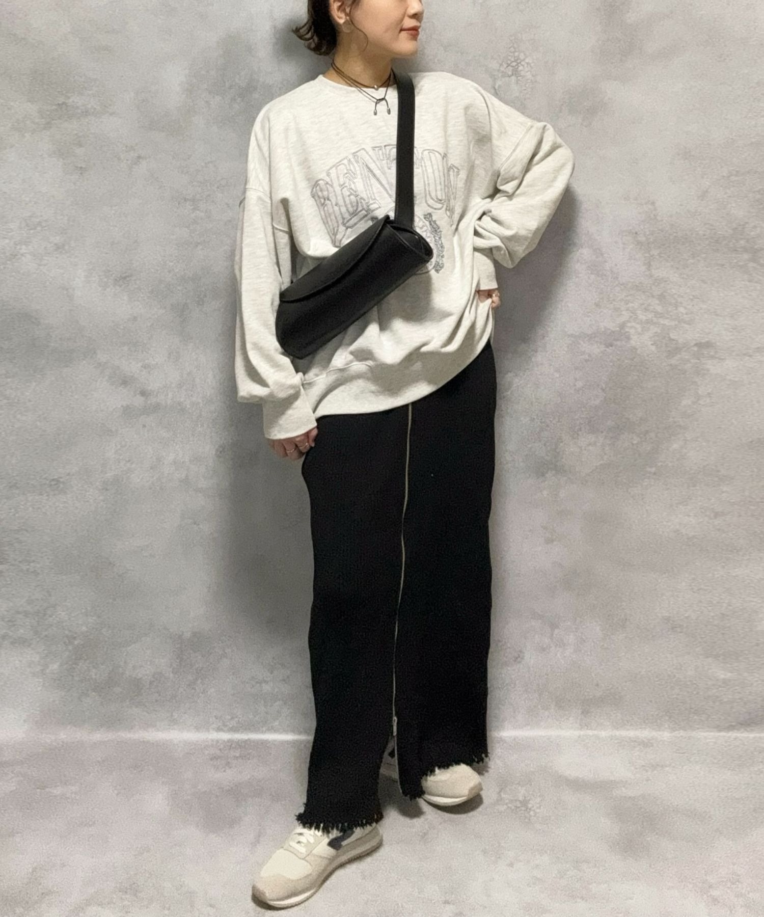model：H161 着用サイズ：FREE