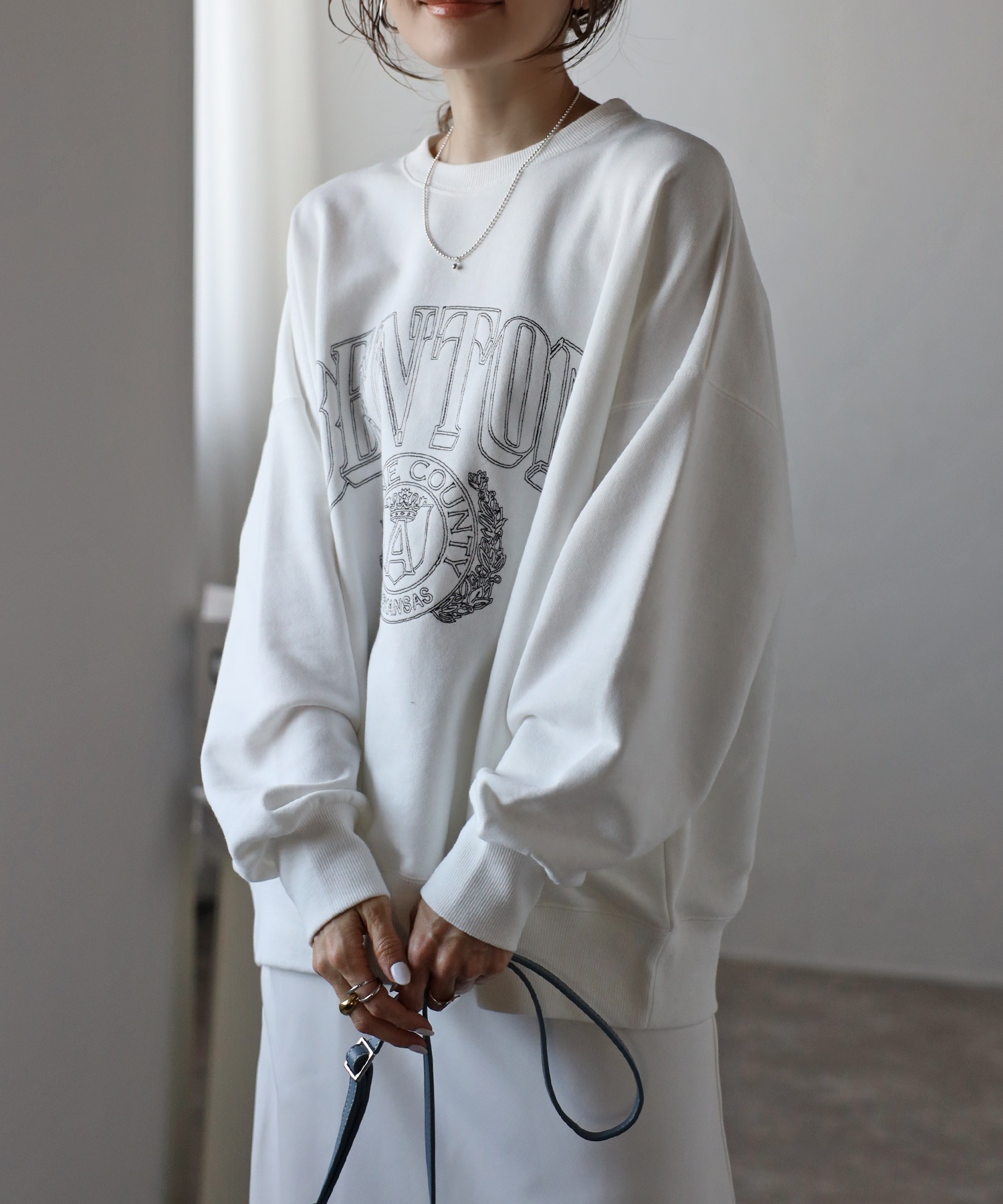 model：H165 着用サイズ：FREE