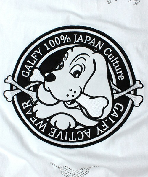 A'GEM/9 × .kom『GALFY/ガルフィー』ピカピカ注射器 ラグランロンTEE