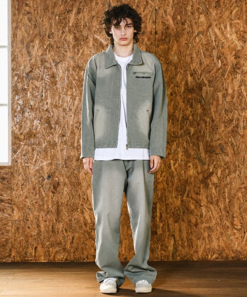 ※只今お取引中ALMGWANDアルムグワンドジャケットLOCHNERHORN2 A'GEM/9 × .kom 『DOMINANT/ドミナント』 H.L WASHING WORK JACKET/H.L