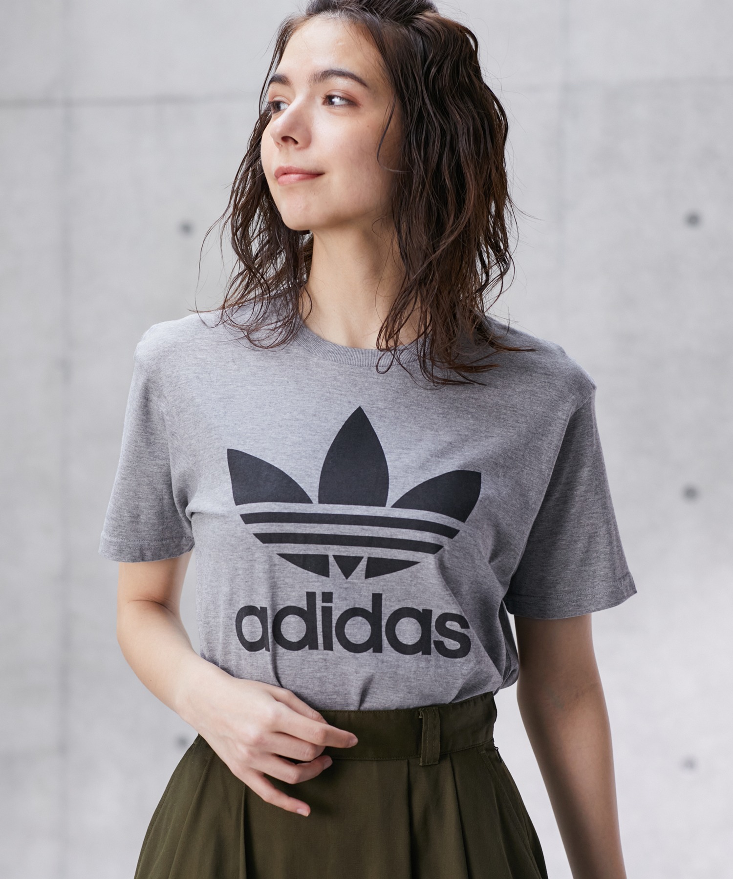 Adidas アディダス トレフォイルロゴプリント オーバーサイズ コットン 半袖 Tシャツ Chaco Closet Chaco Closet チャコクローゼット 公式オンラインストア