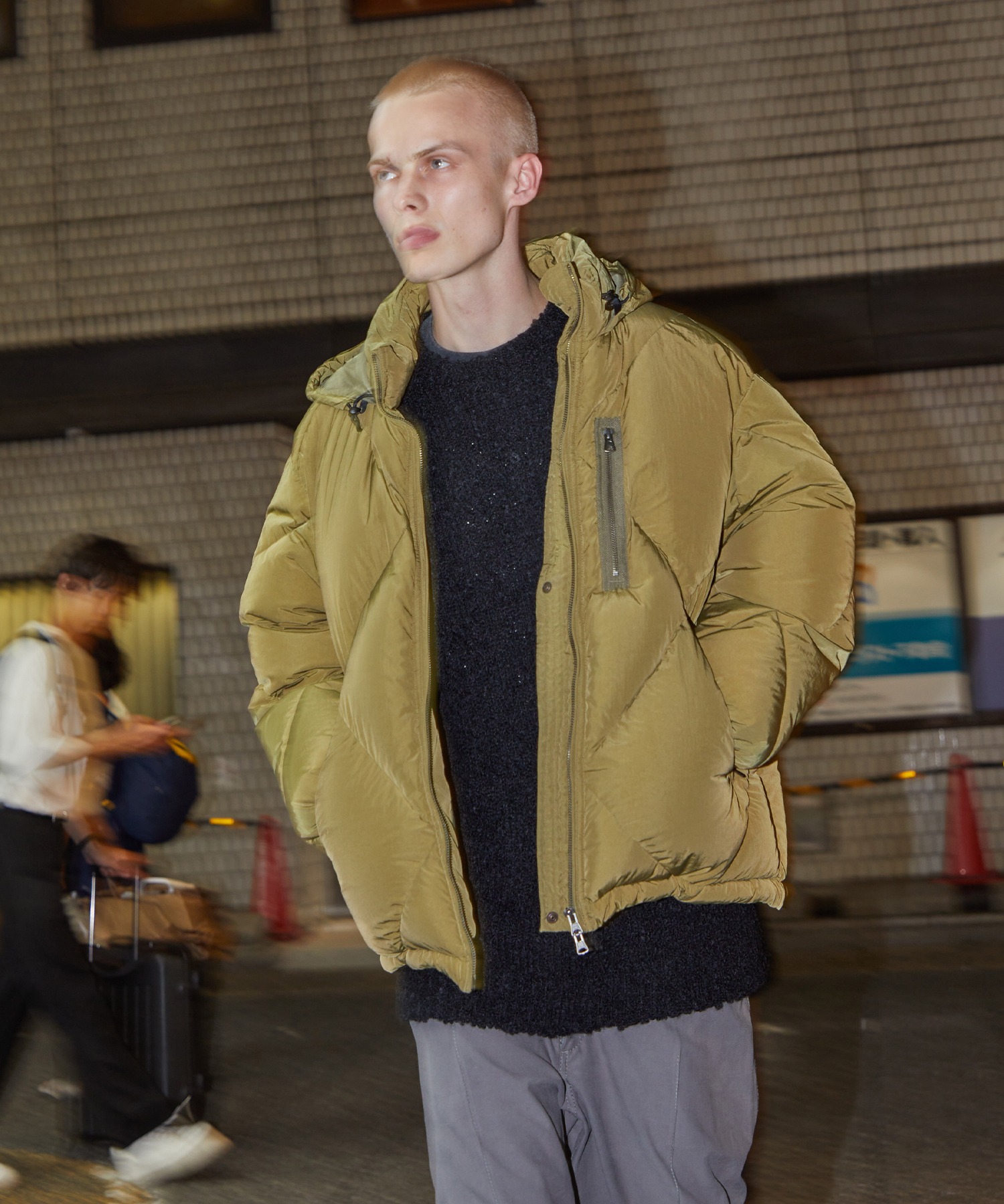 NUMBER (N)INE/ナンバーナイン DIAMOND QUILTED STAND DOWN JACKET 
