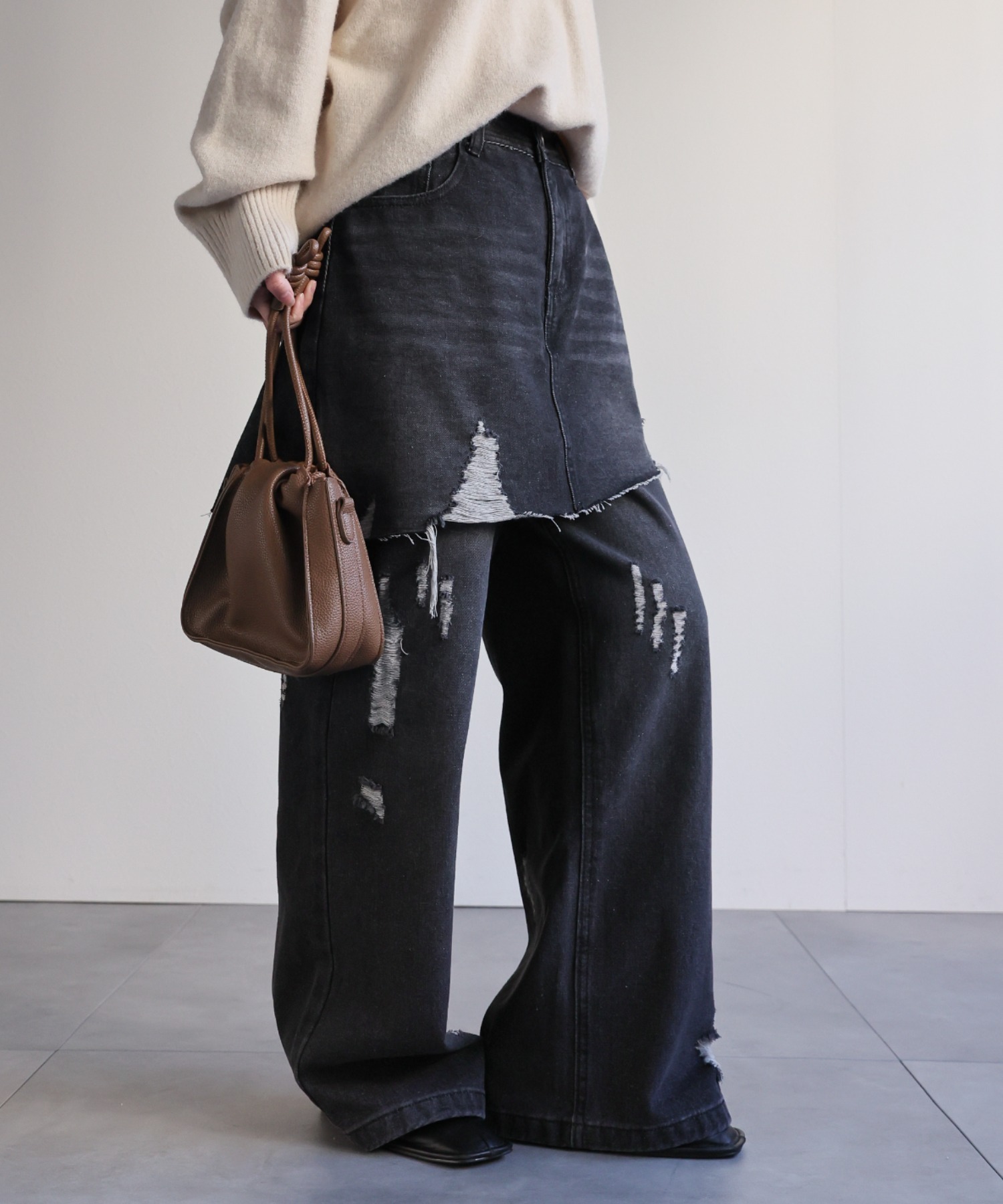 model：156cm 着用サイズ：M