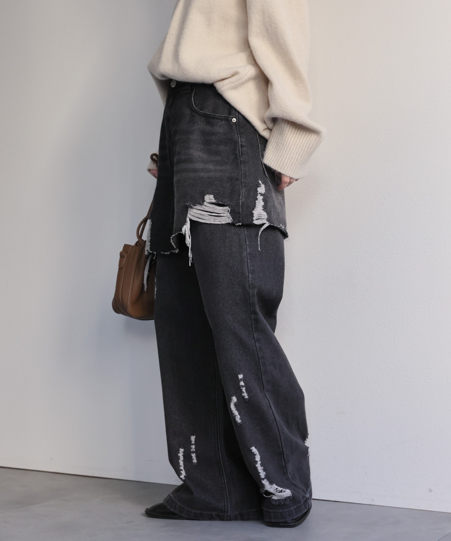 model：156cm 着用サイズ：M