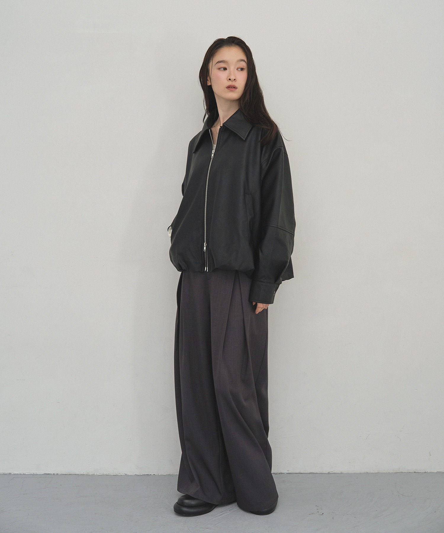 model：H163　着用サイズ：M