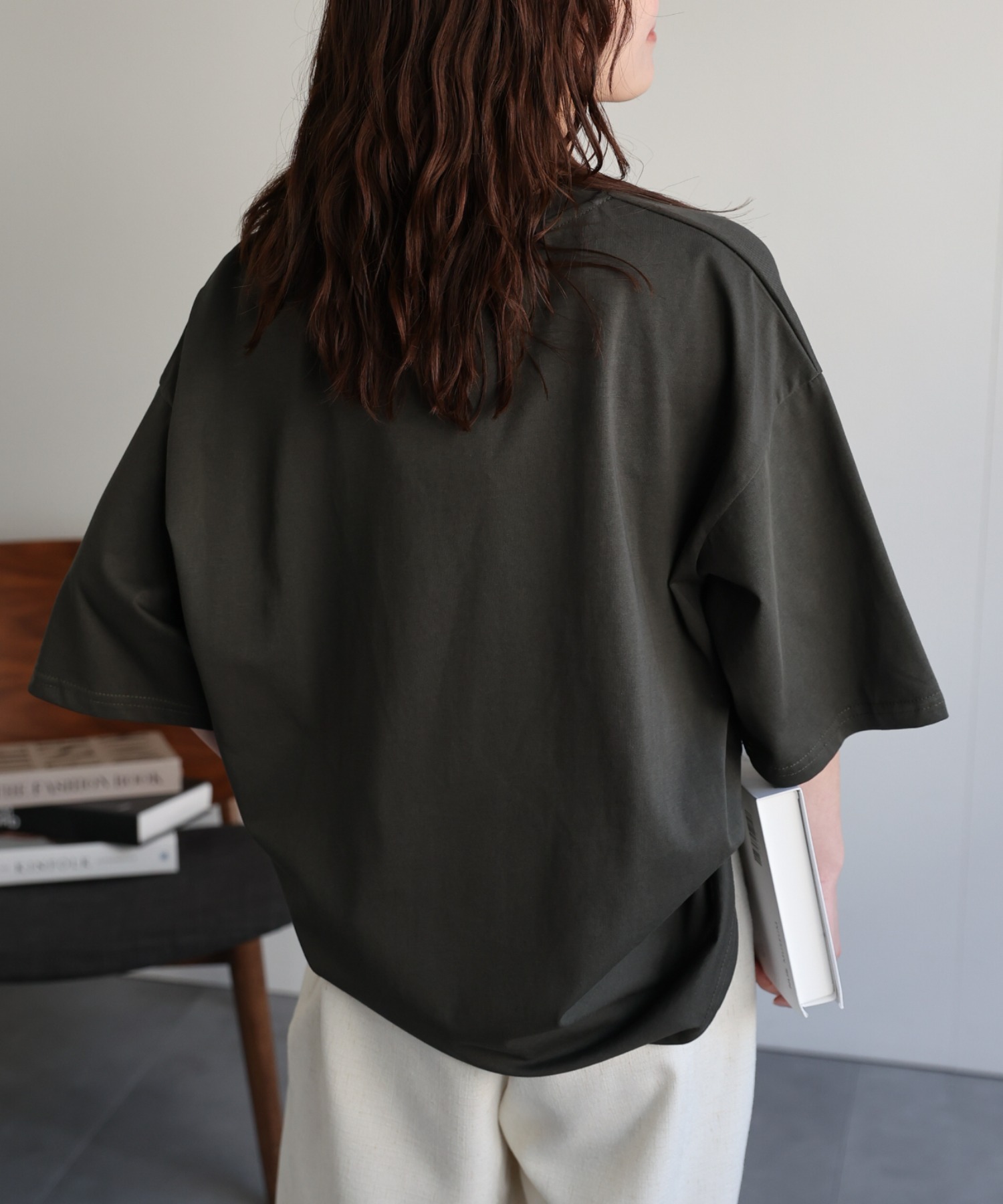 model：156cm 着用サイズ：FREE