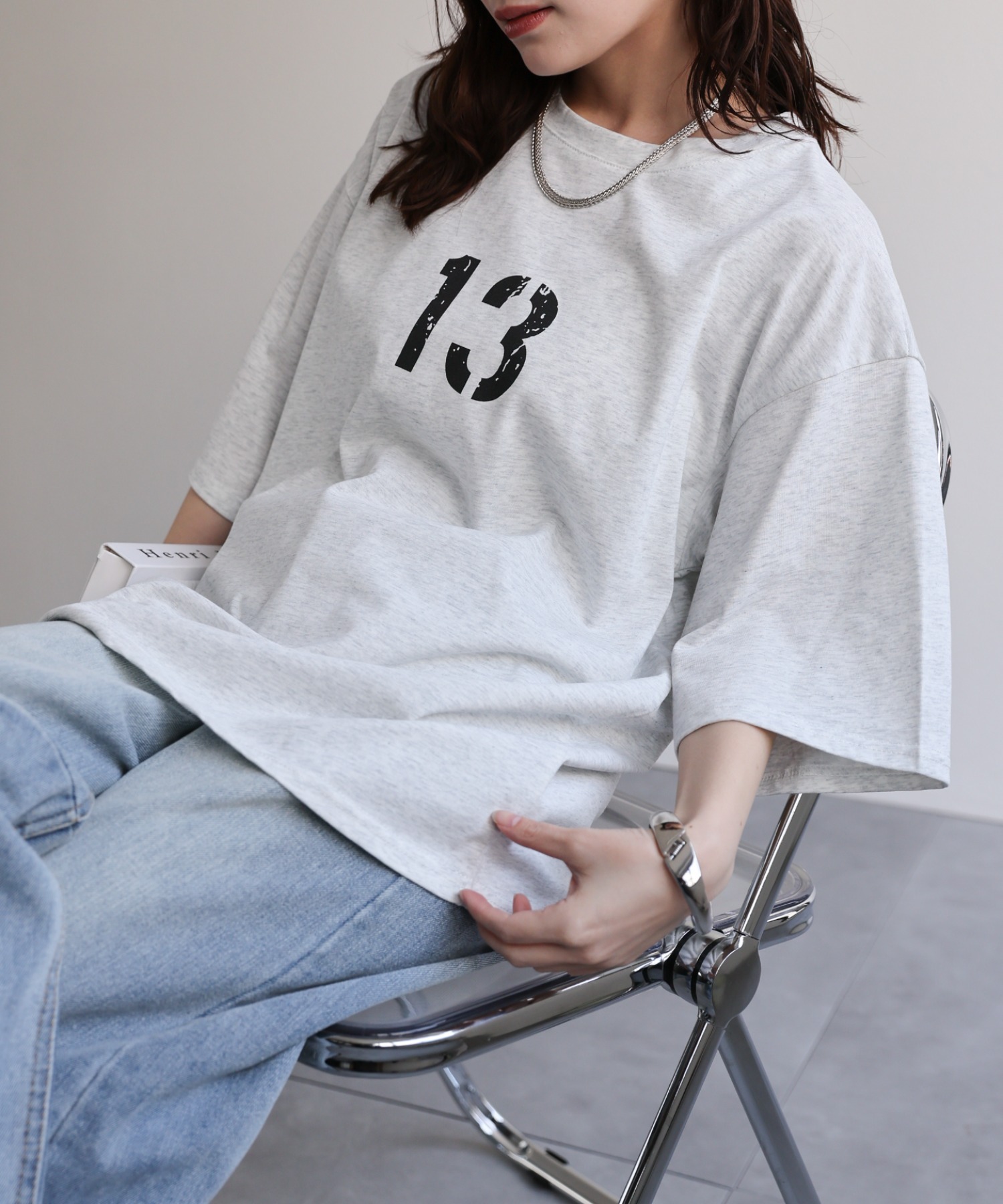 model：156cm 着用サイズ：FREE