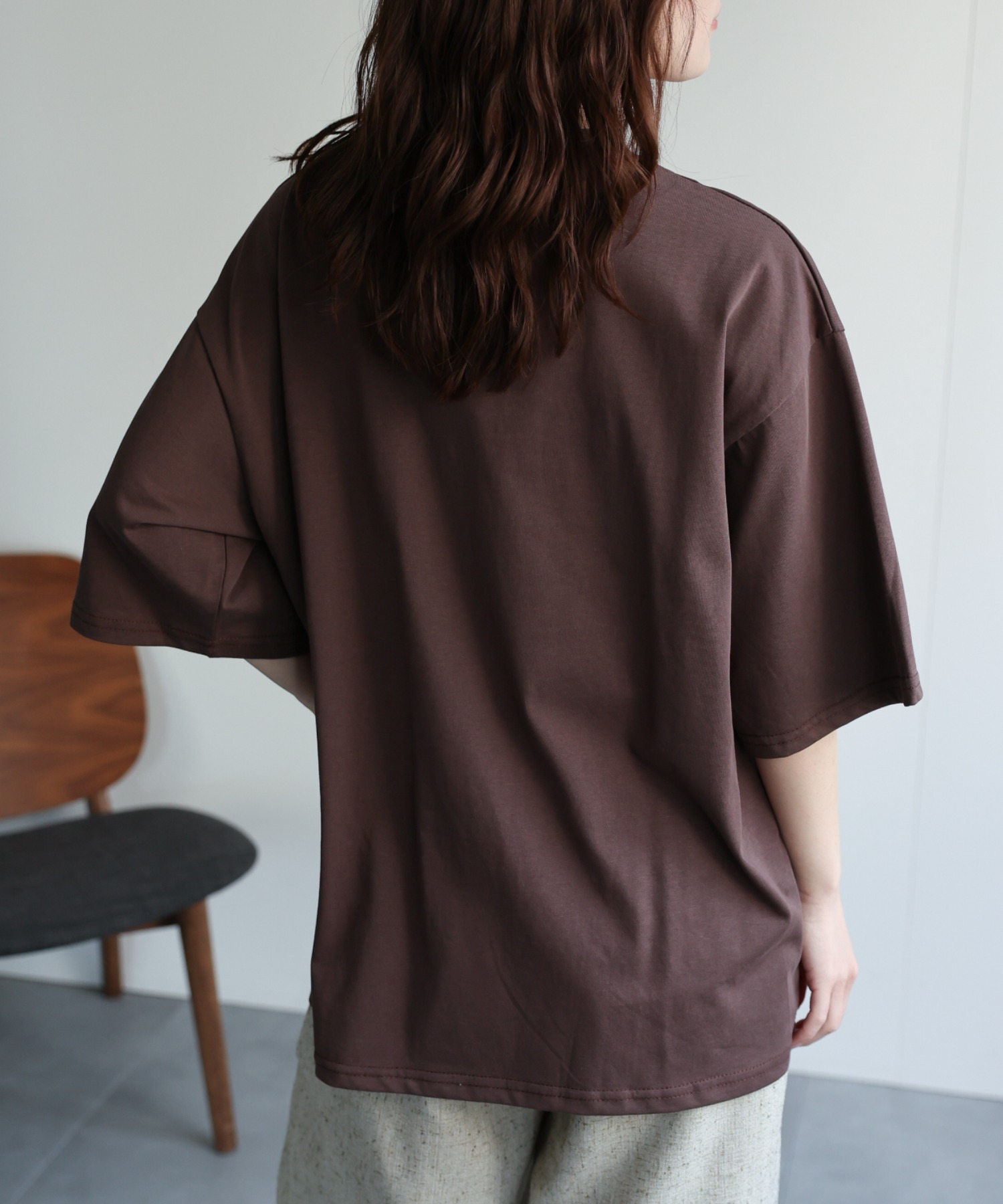 model：156cm 着用サイズ：FREE