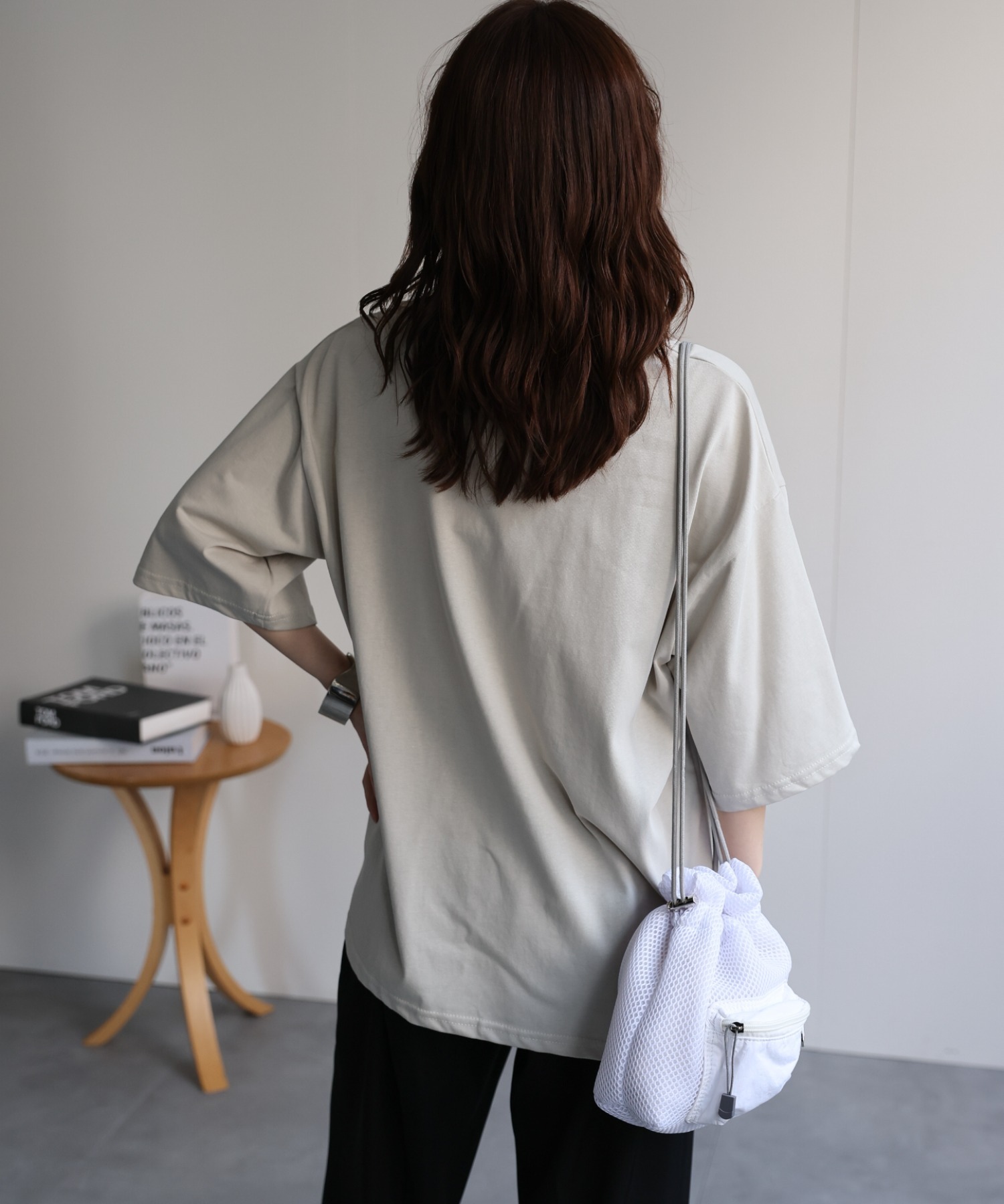 model：156cm 着用サイズ：FREE