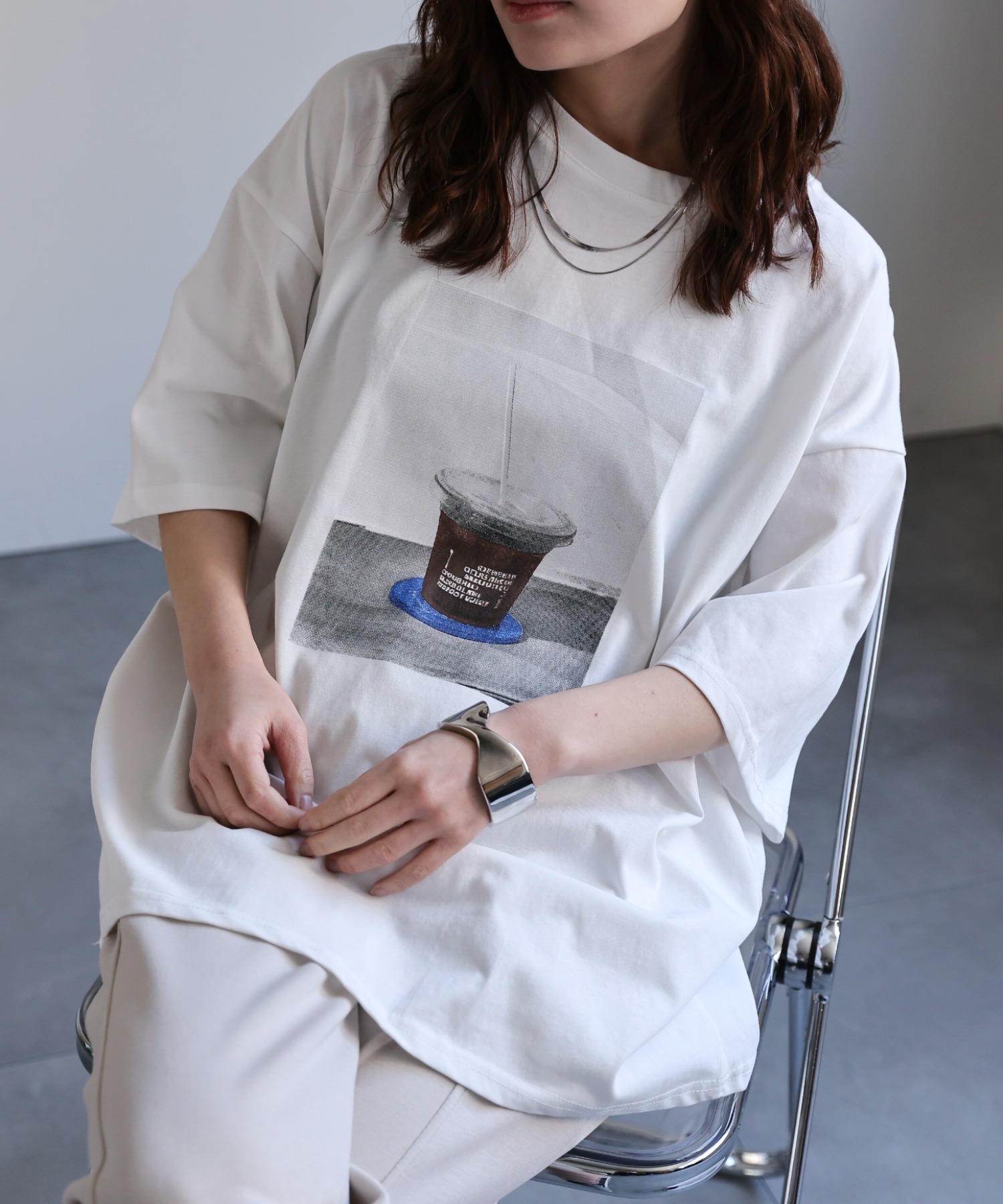 model：156cm 着用サイズ：FREE