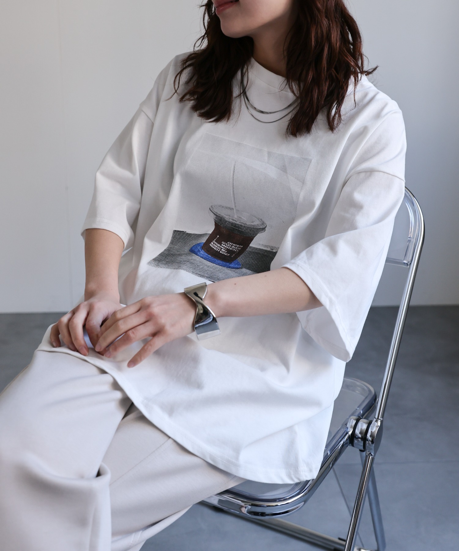 model：156cm 着用サイズ：FREE