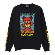 FRANK KOZIK/HYS DEVIL BEARプリントスウェット