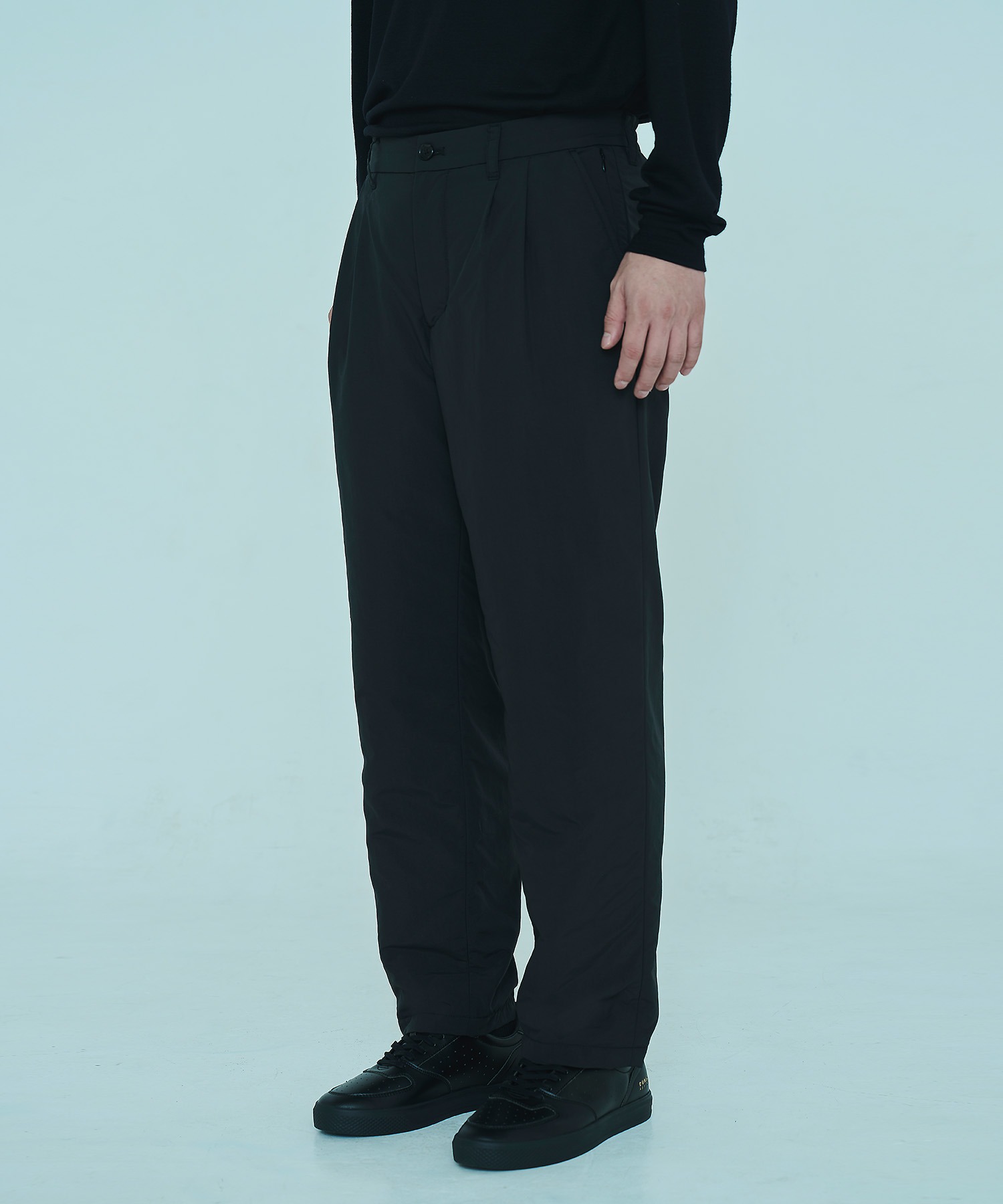 DUNLOP REFINED】TEXdown50 EASY WIDE TAPERED SLACKS MONO-MART│MONO