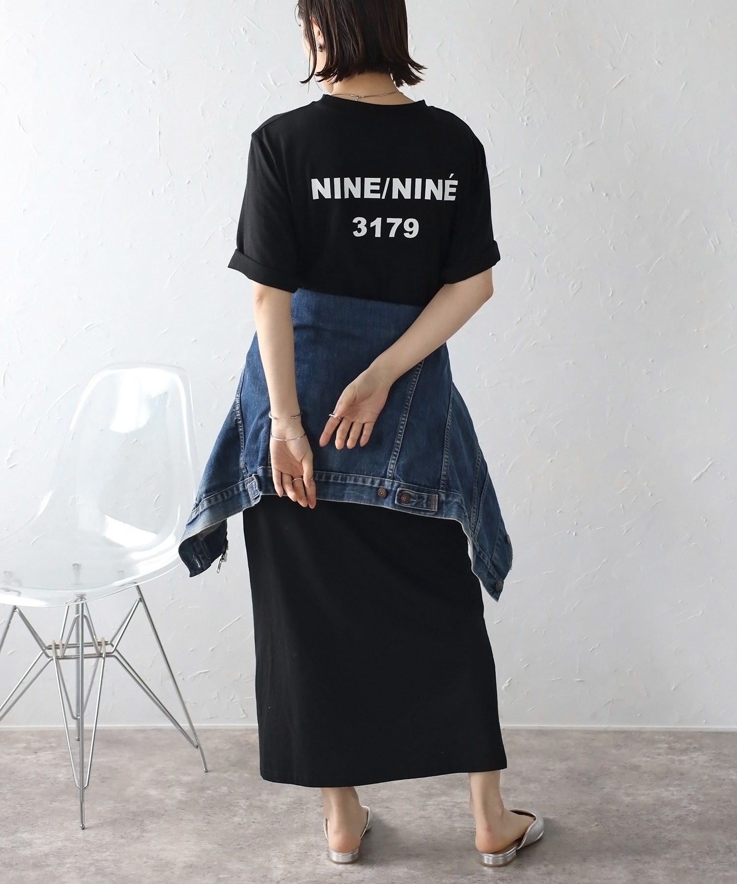 model：H163 着用サイズ：M