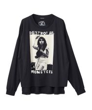 DESTROY ALL MONSTERS/NIAGARA W SNAKE オーバーサイズTシャツ