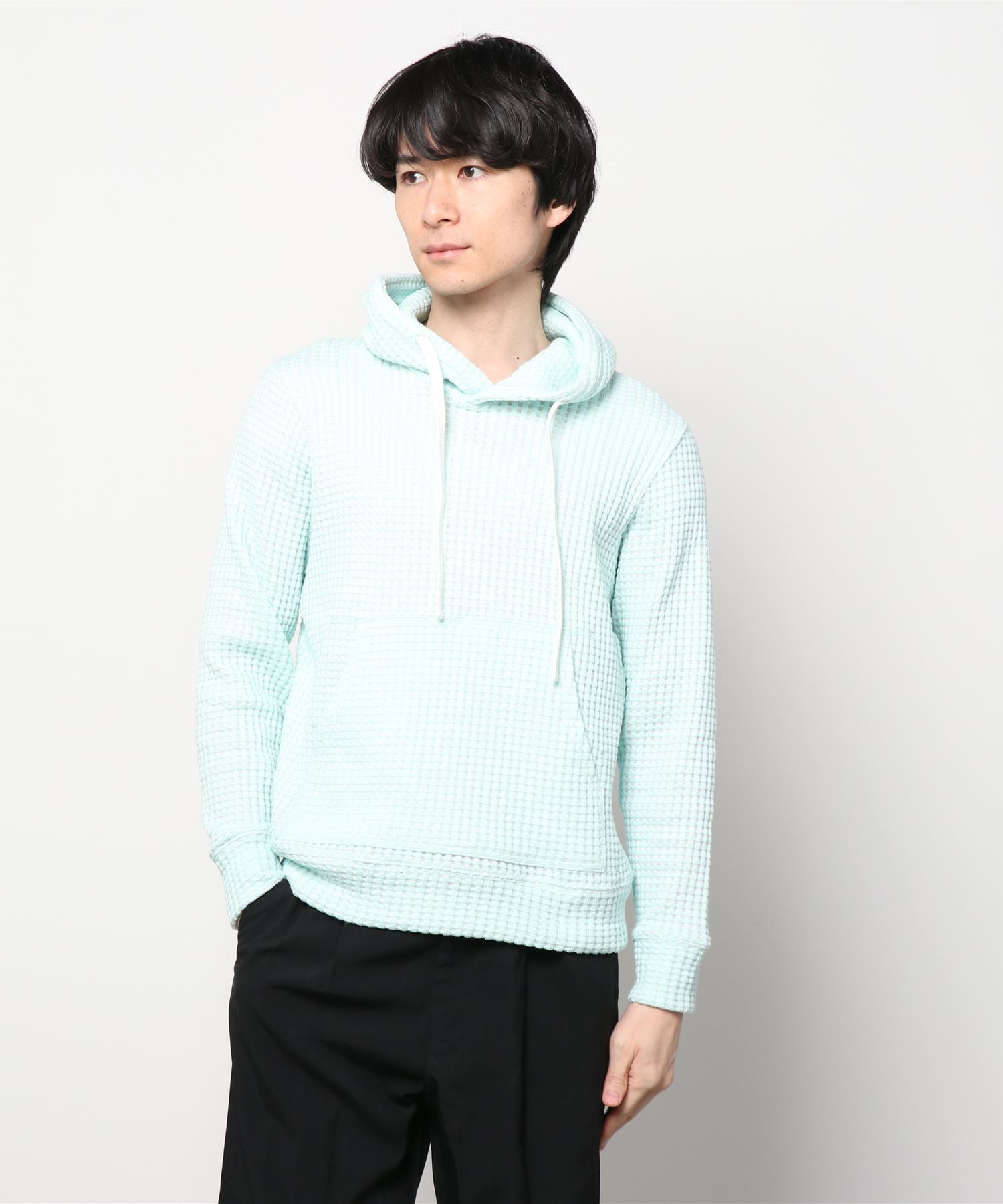 パーカー Seagreen(シーグリーン) BIG WAFFLE HOODIE