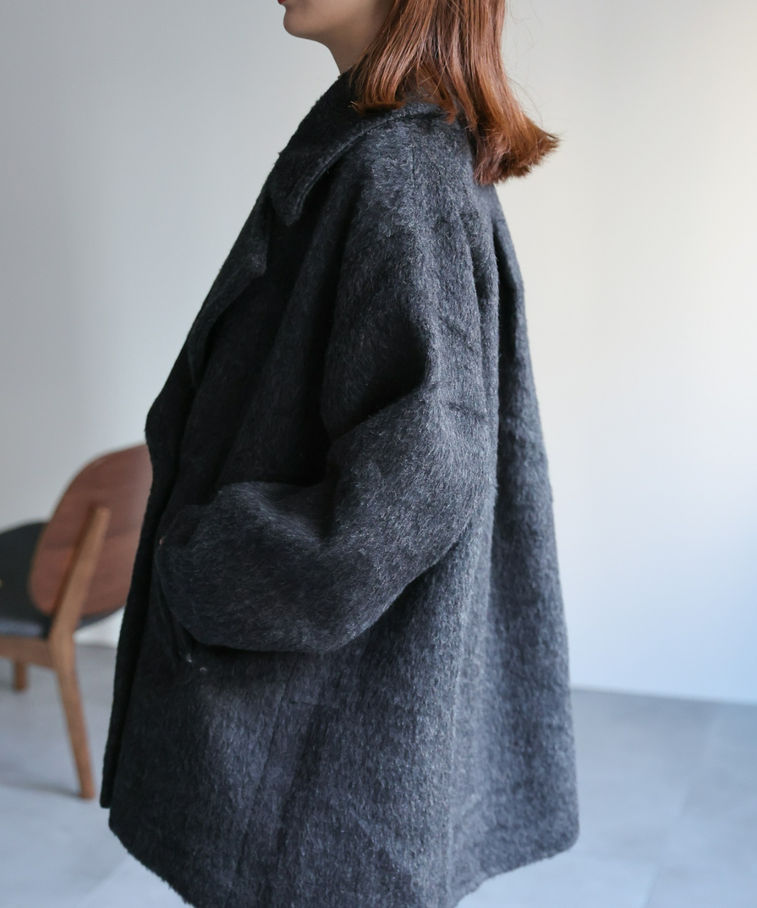 model：162cm 着用サイズ：F