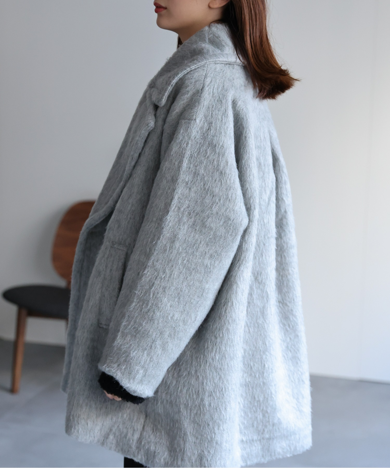 model：162cm 着用サイズ：F