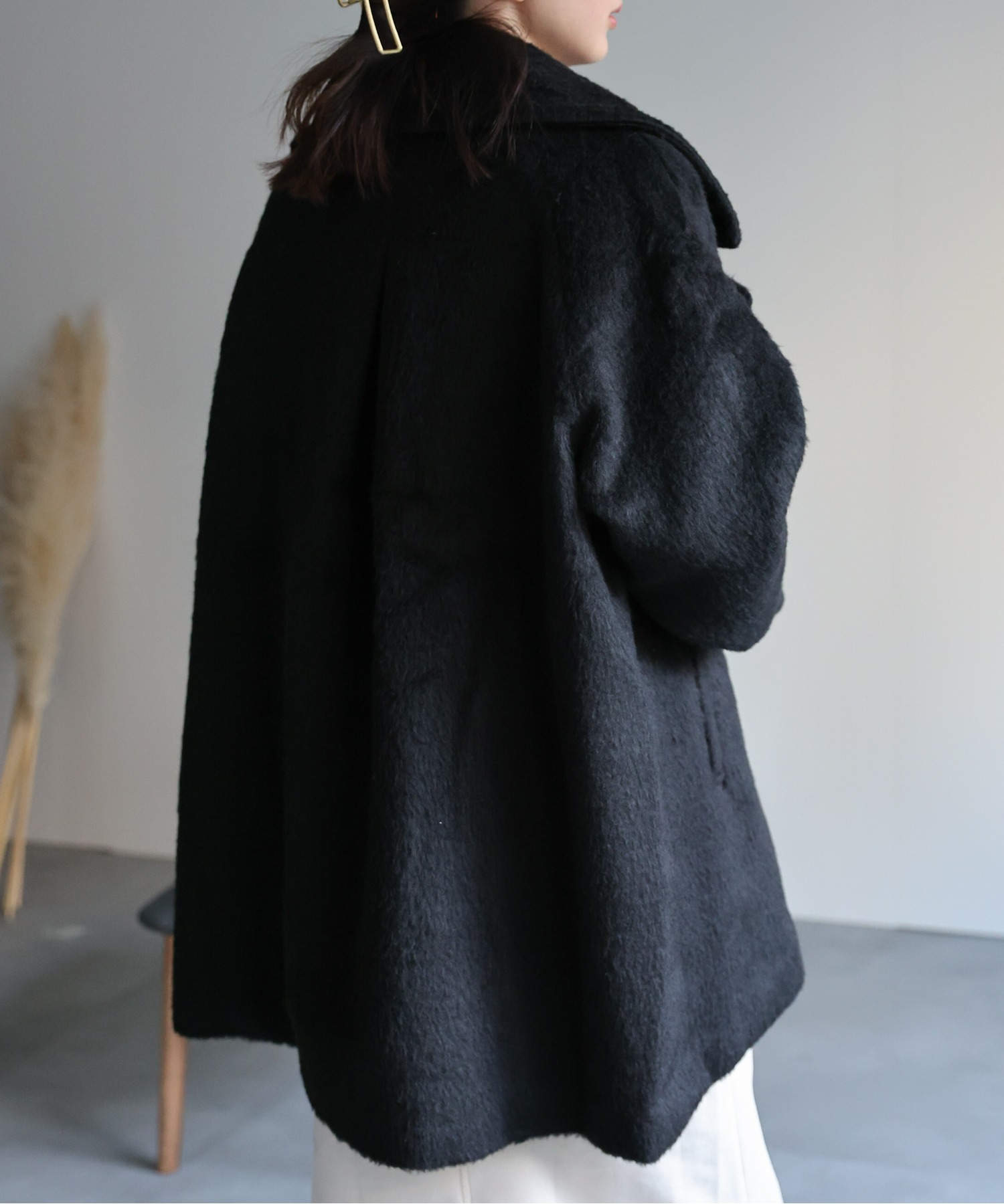 model：162cm 着用サイズ：F
