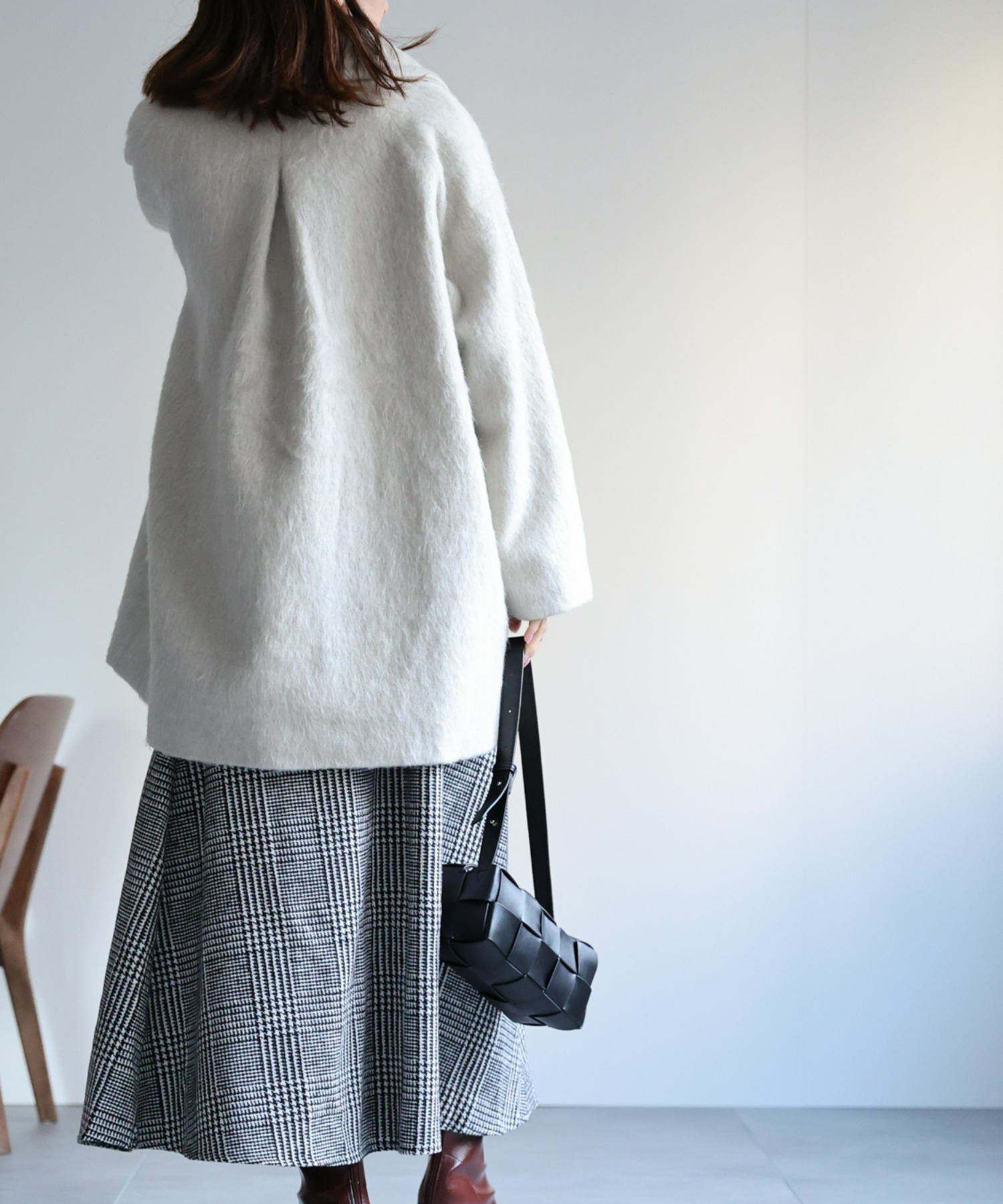 model：162cm 着用サイズ：F