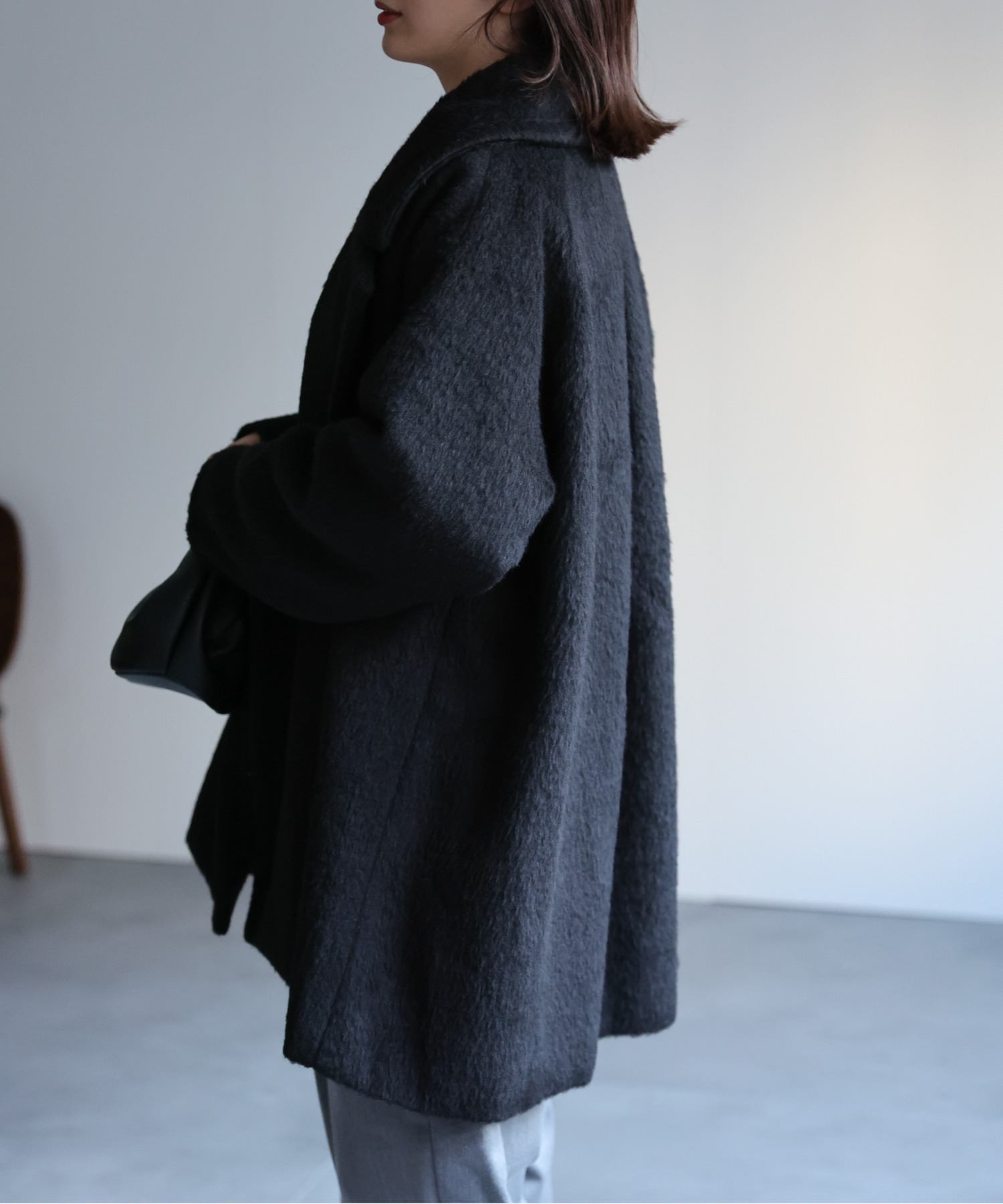 model：162cm 着用サイズ：F