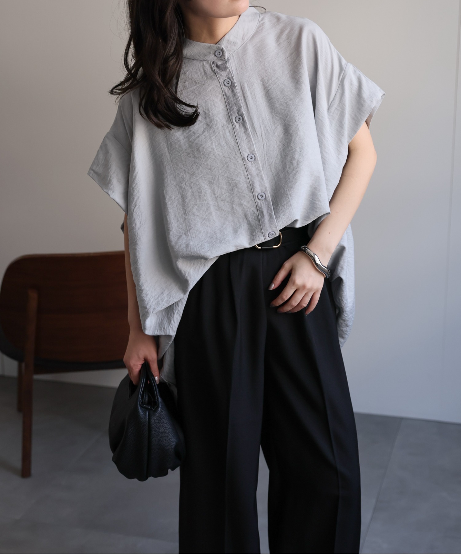 model：156cm 着用サイズ：FREE