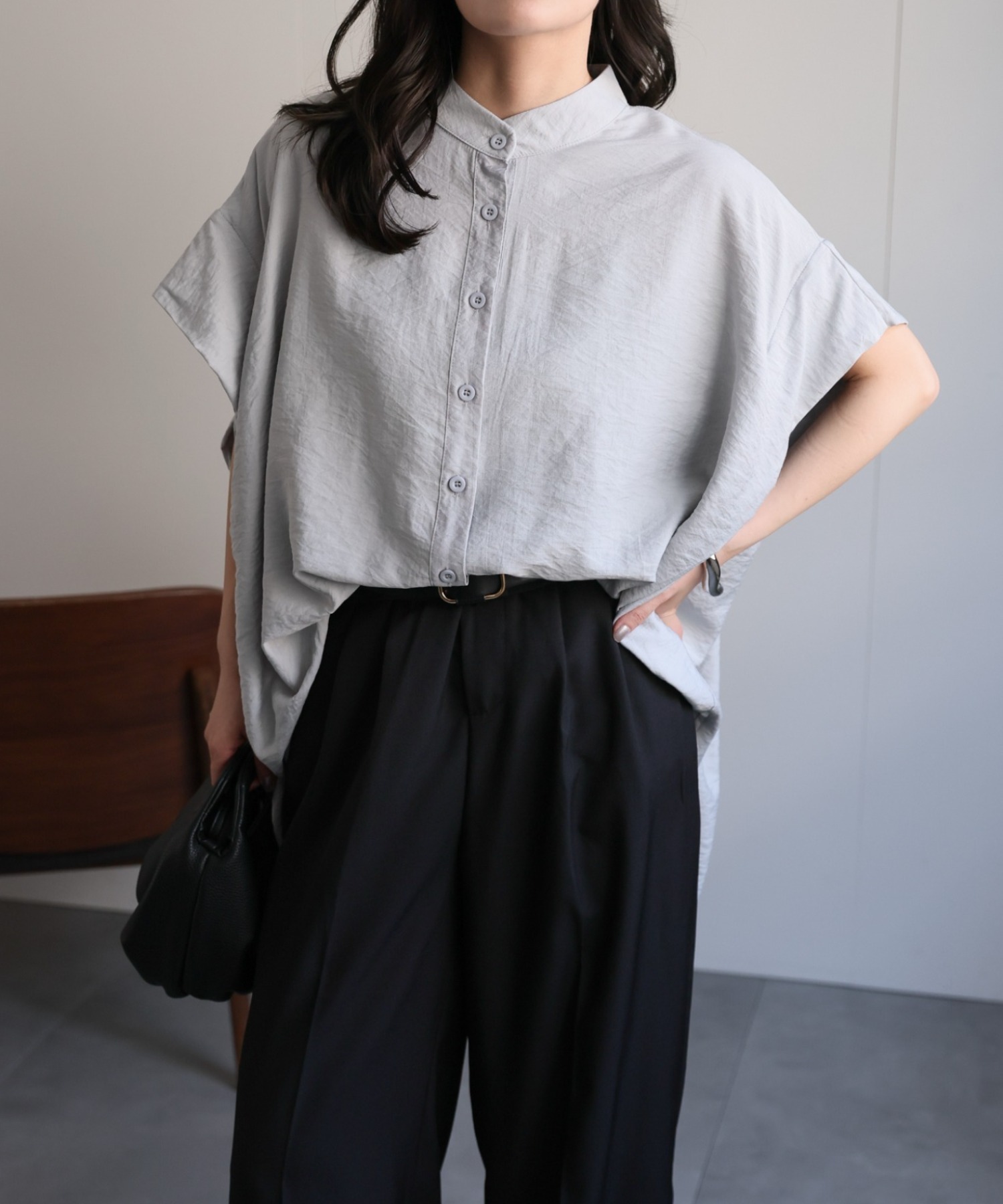 model：156cm 着用サイズ：FREE
