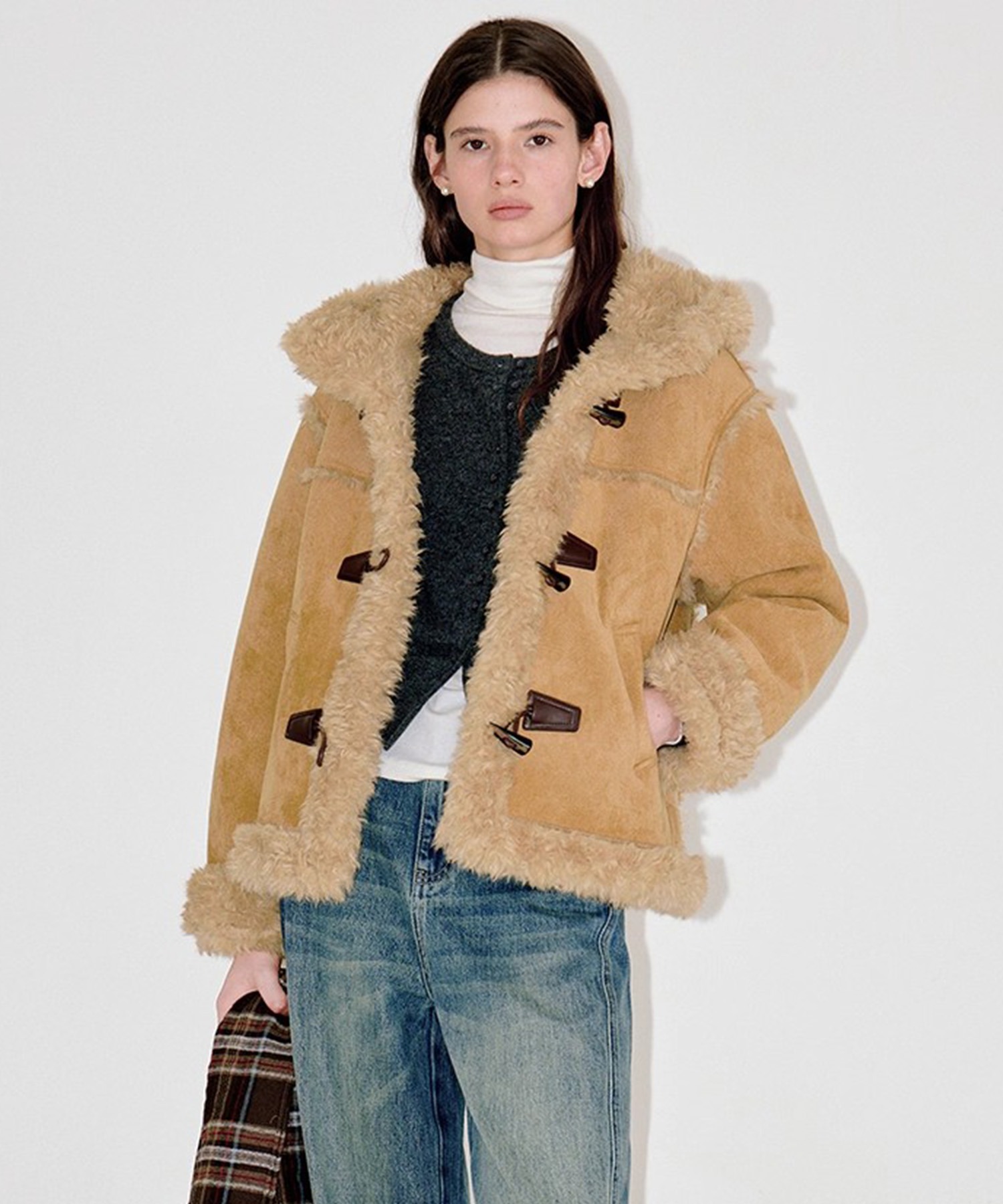 00s roushatte ファー ムートン ボアジャケット お兄系 y2k 2025年最新