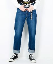USED加工デニム ストレートパンツ