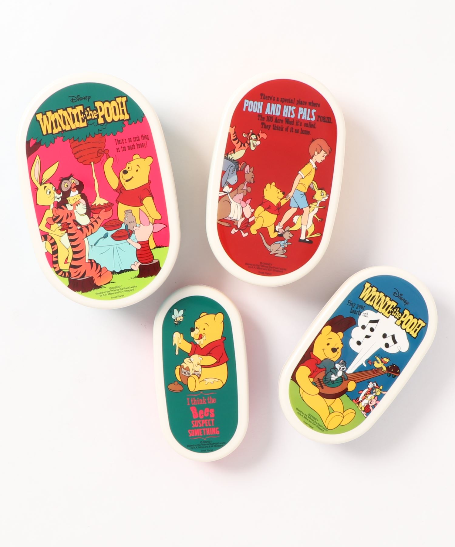 Disney Lifestyle Collection Disney プーさん 4pラウンドランチボックス コミック Frostsfireplaces Co Uk