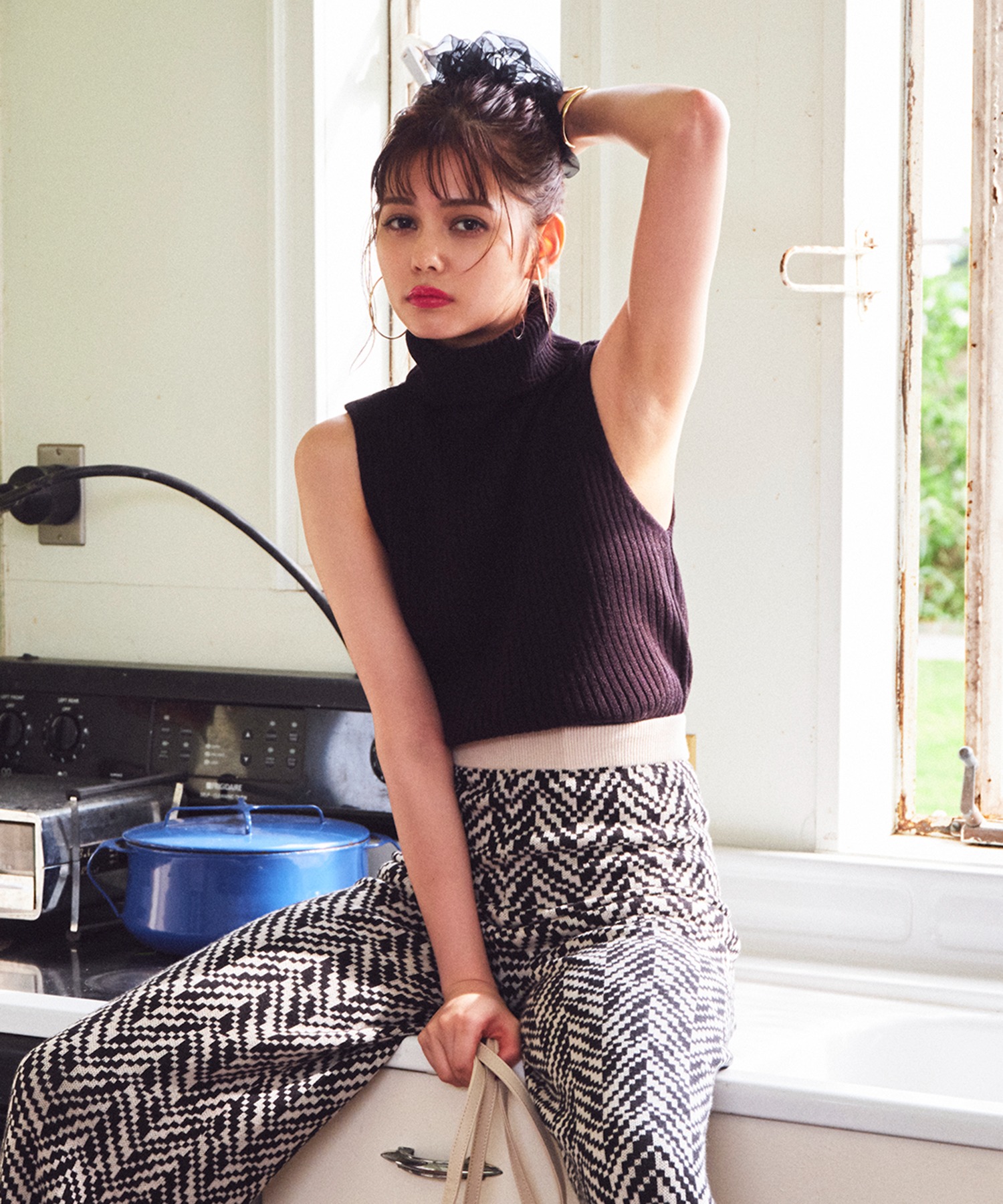 ノースリーブタートルネックニット Spiralgirl Spiralgirl スパイラルガール公式通販