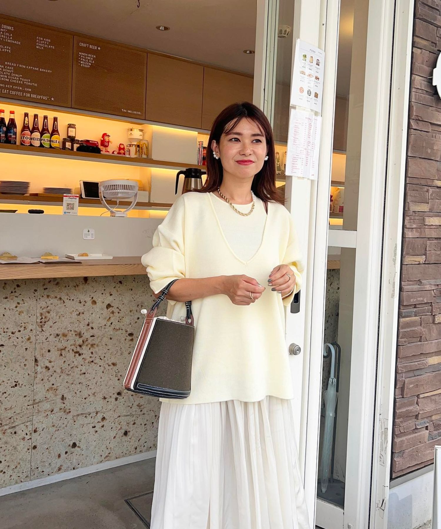 model：H158 着用サイズ：FREE