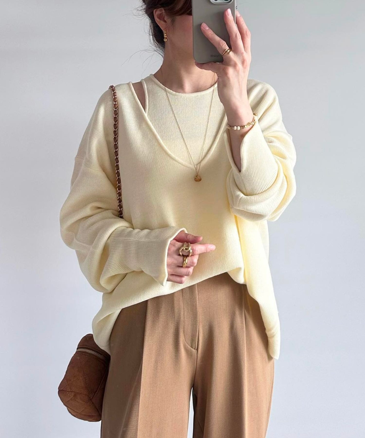 model：H158 着用サイズ：FREE