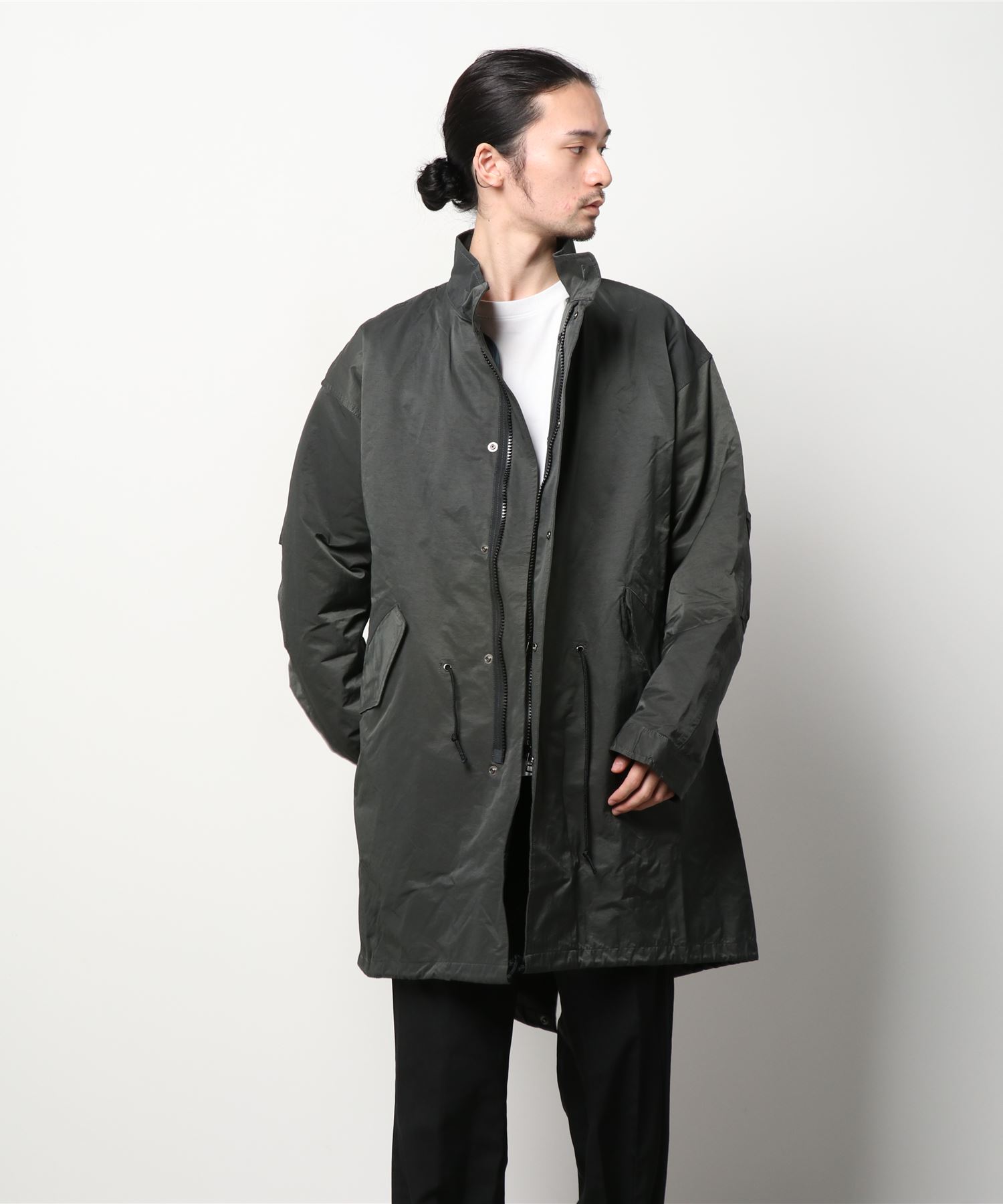 上質で快適 【む様専用】kavu カブー モッズコート ブラック Lサイズゆったりシルエット - モッズコート 上質で快適 【む様専用】kavu カブー モッズコート ブラック Lサイズゆったりシルエット - モッズコート
