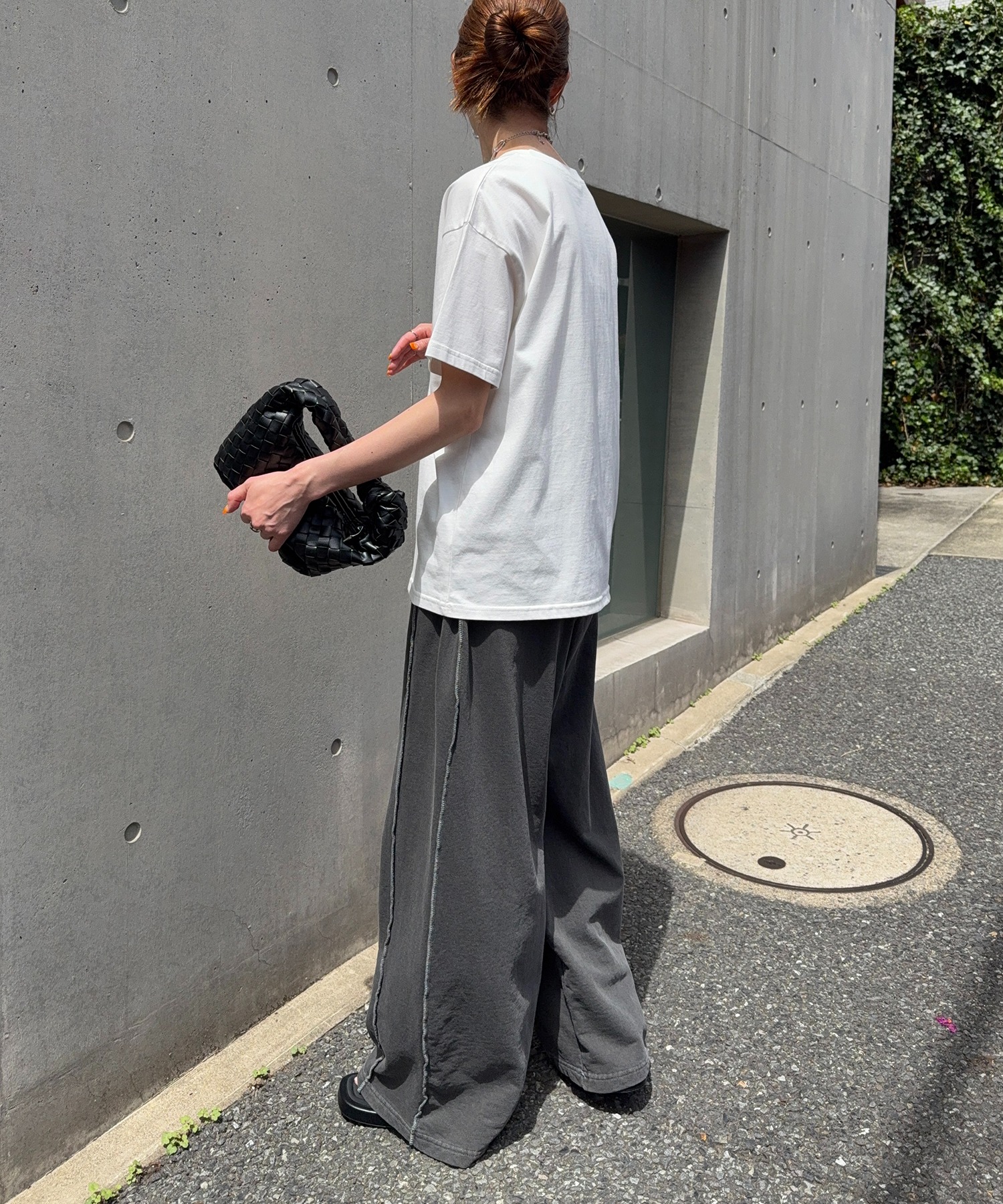 model：H166　着用サイズ：F