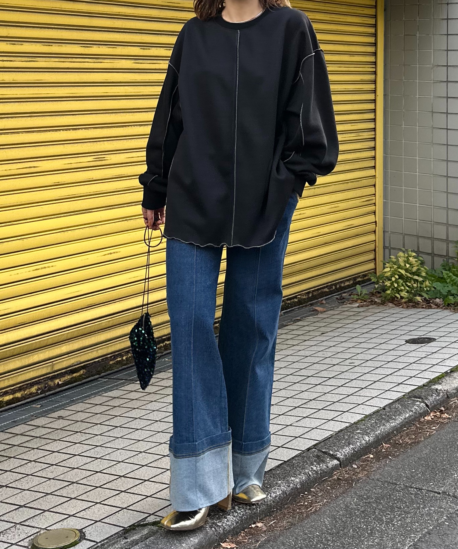 ブラック
model:154cm 着用サイズ:FREE