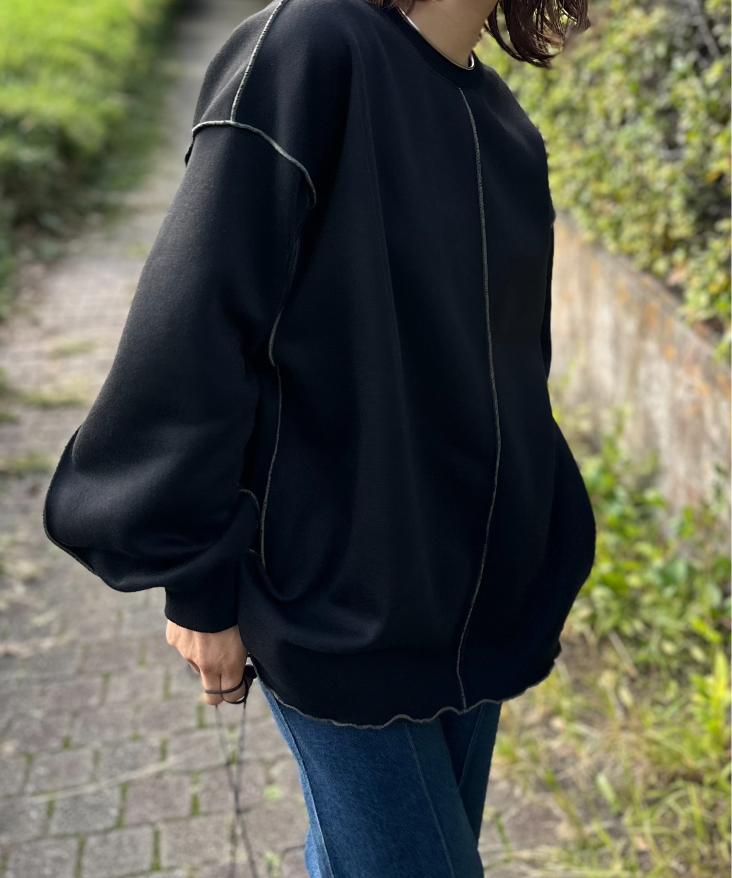ブラック
model:154cm 着用サイズ:FREE