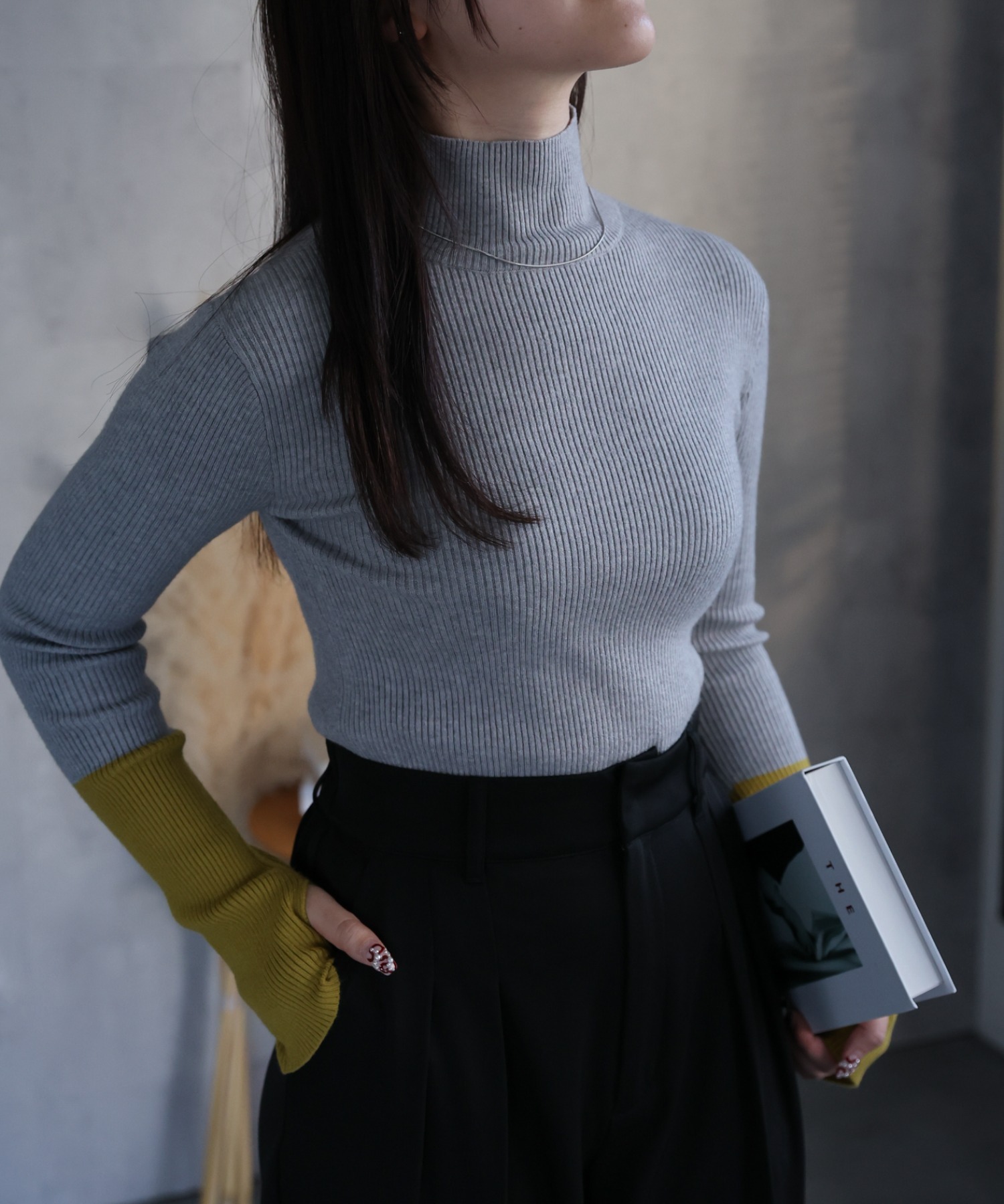 model：158cm 着用サイズ：FREE