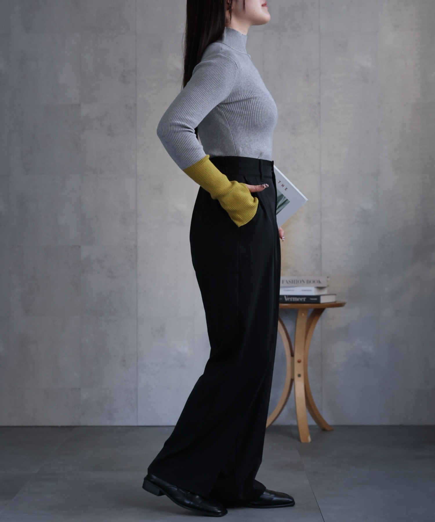 model：158cm 着用サイズ：FREE
