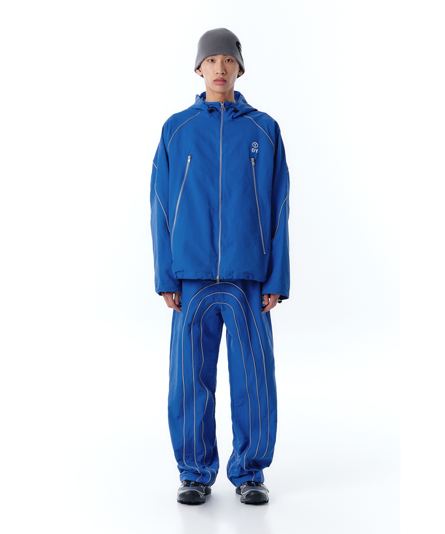 OY/オーワイ』PIPING CURVE LINE TRACK PANTS/パイピング カーブ ...